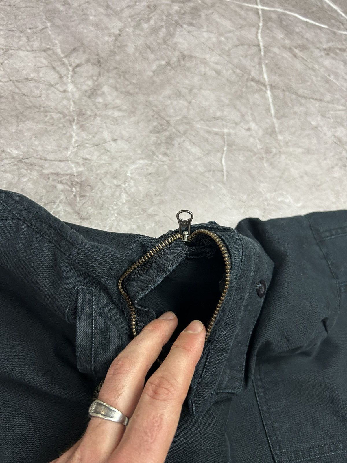 Nike × Vintage Nike Cargo Baggy Fit Pants Drill Vintage Y2K Size US 31 - 6 Thumbnail