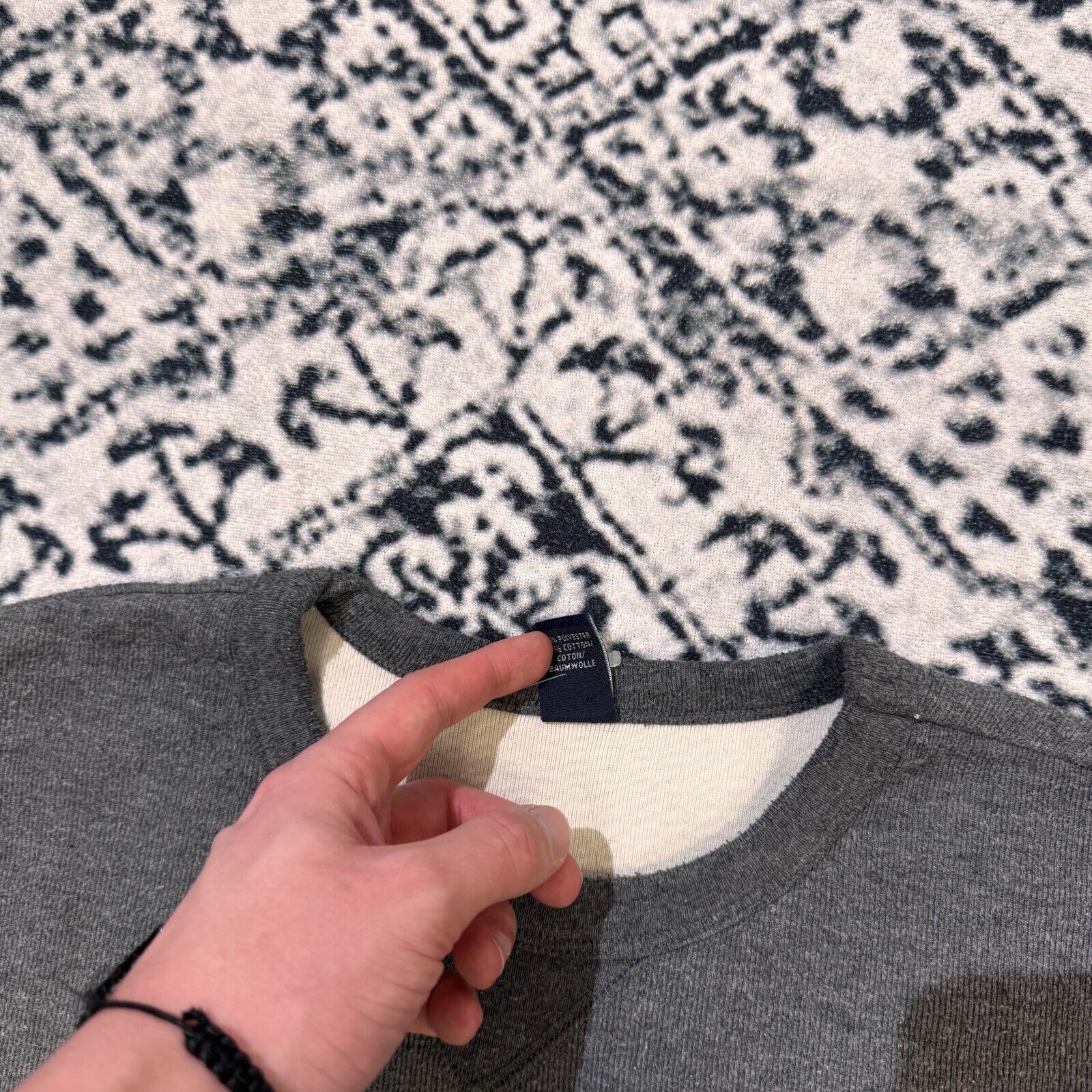 Gap × Vintage Vintage Gap Unisex Gray Cotton Crewneck Size XL Essentia Size US XL / EU 56 / 4 - 8 Thumbnail