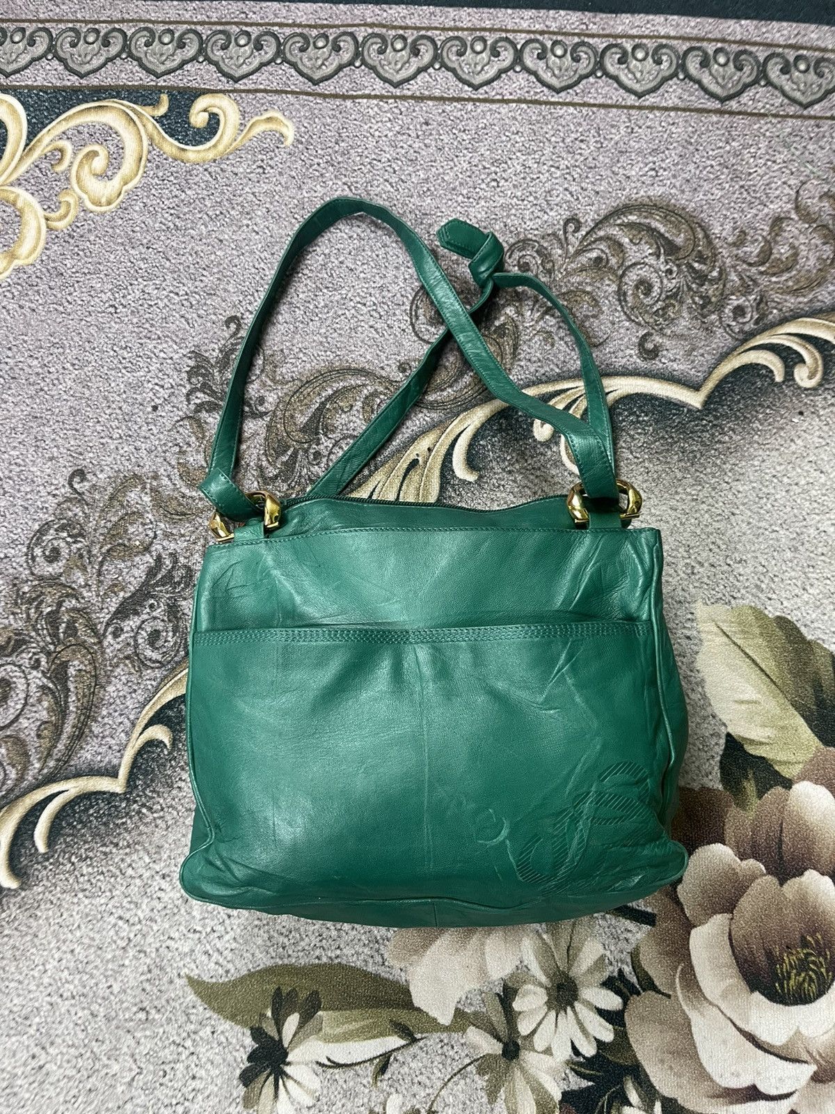 Loewe Vintage Loewe Genuine Leather Sling Bag Size ONE SIZE - 1 Thumbnail