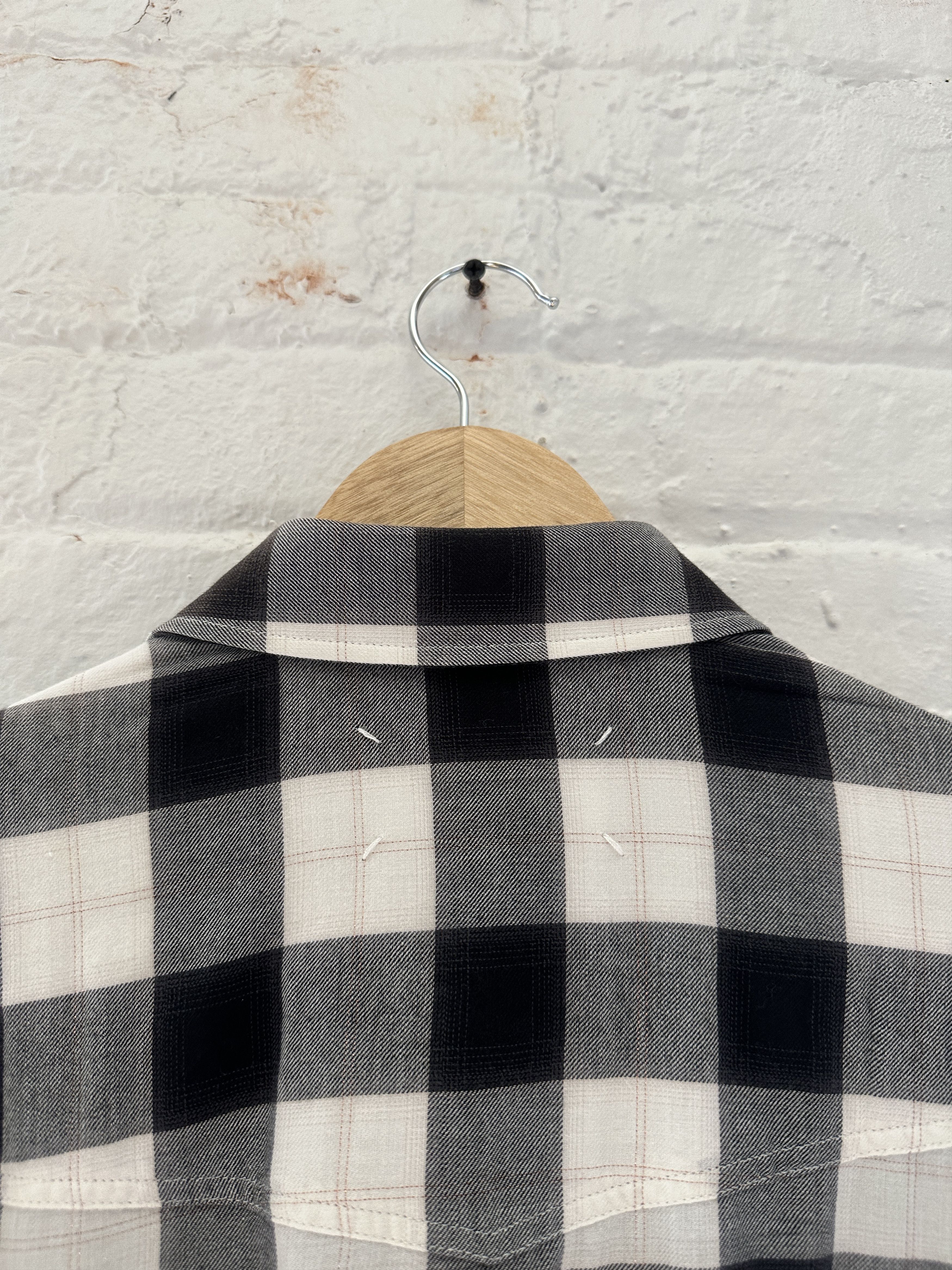 Maison Margiela Maison Margiela Check Western Shirt Size US S / EU 44-46 / 1 - 4 Thumbnail
