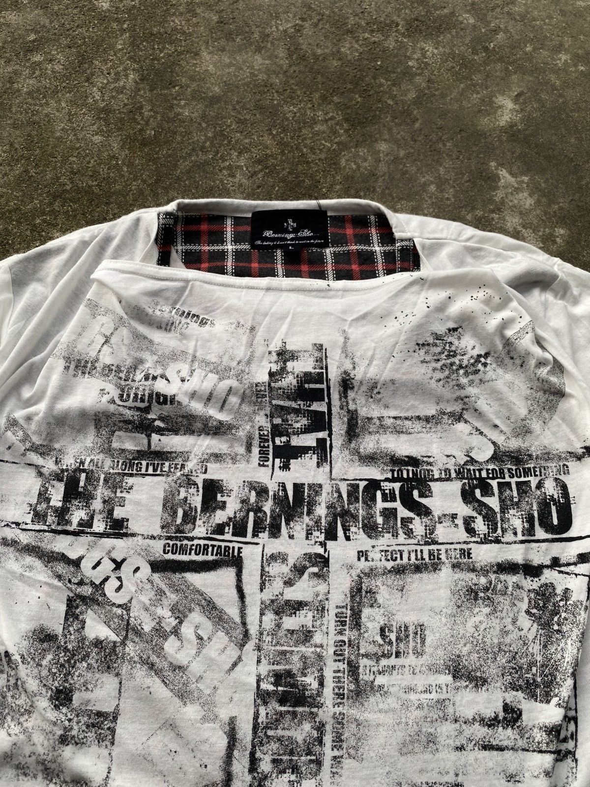If Six Was Nine BERNINGS SHO PUNK GOTHIC TRIPLE LAYERED Size US L / EU 52-54 / 3 - 4 Thumbnail