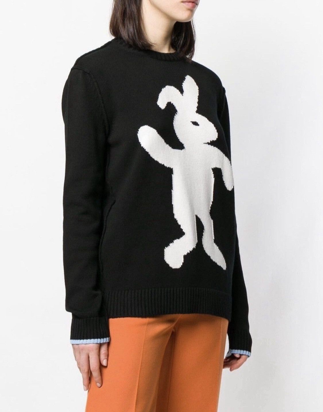 Marni Marni AW19 dance bunny knitted sweater Size US M / EU 48-50 / 2 - 2 Thumbnail