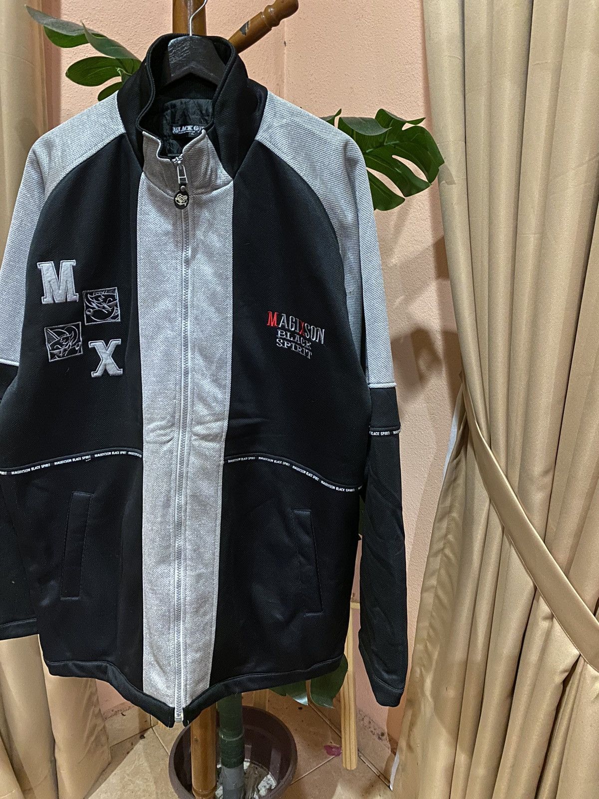 Other Vintage Magixson Black Spirit Jacket – Japanese Streetwear Size US XXL / EU 58 / 5 - 4 Thumbnail