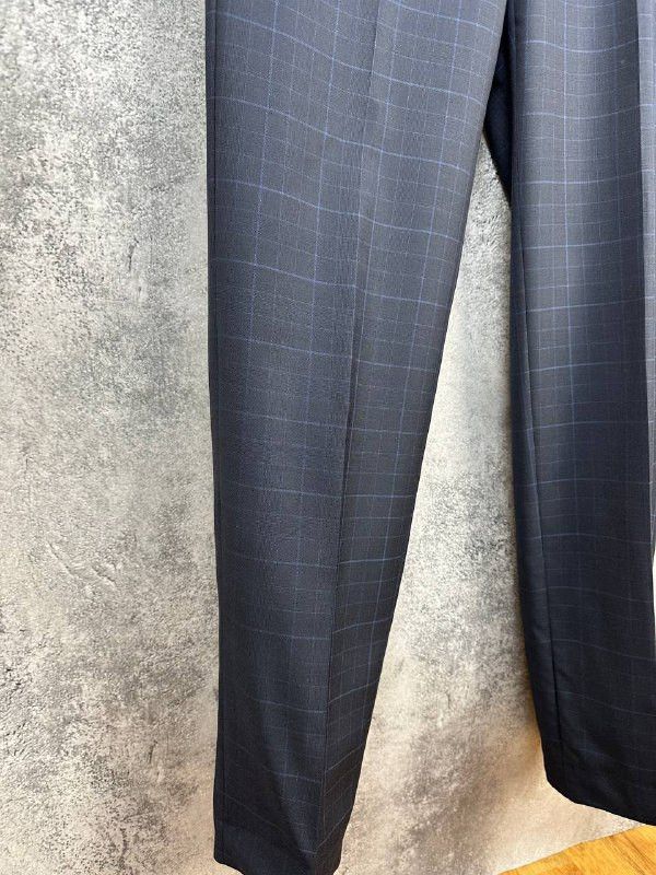 Ermenegildo Zegna RRP €2.500 Emenegildo Zegna "Mila" Abito Suit Wool Check Size 46R - 15 Thumbnail