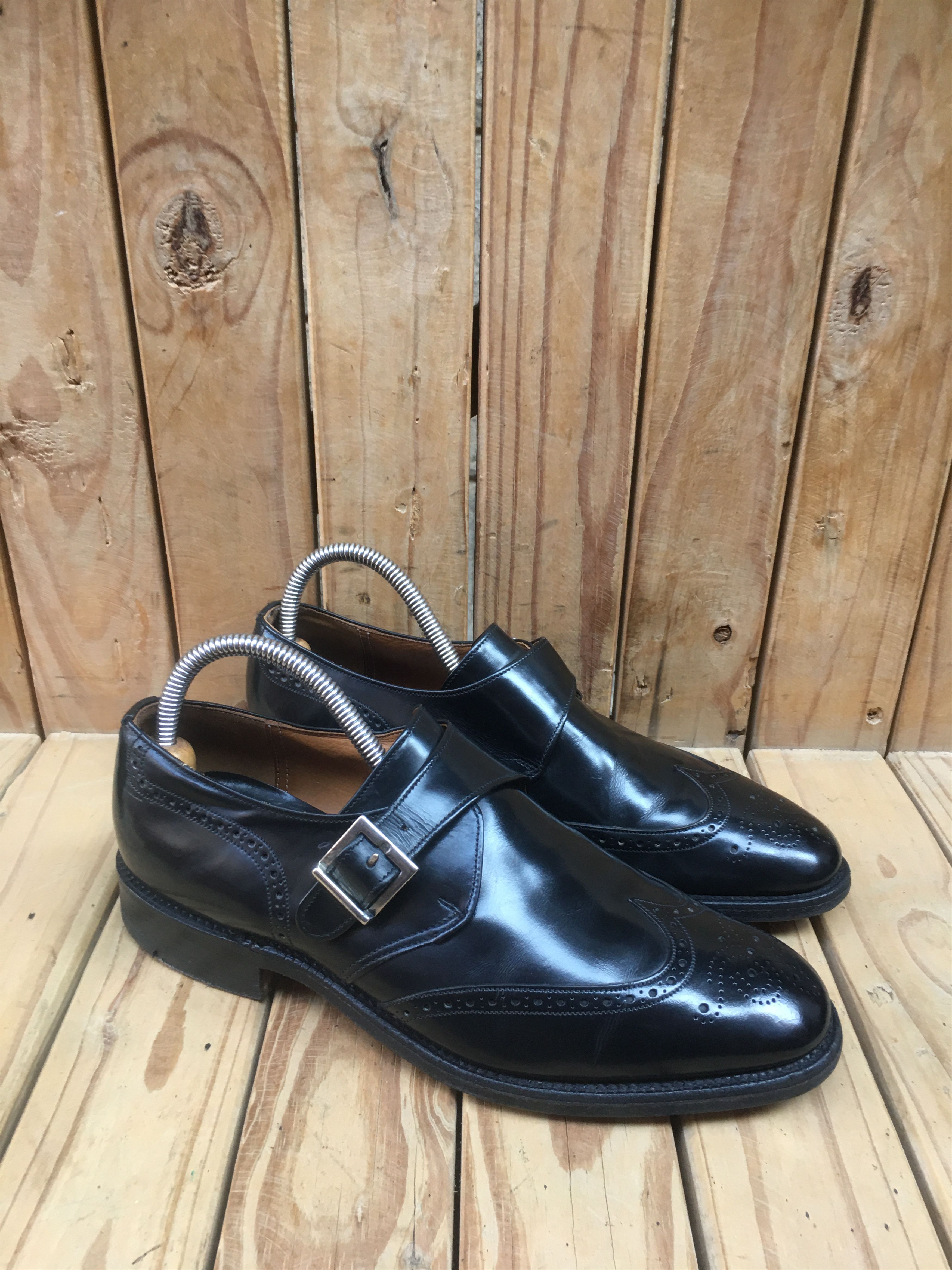 Church's Church’s 'Piccadilly' black Strap Shoes Size UK 7.5 F Size US 8.5 / EU 41-42 - 4 Thumbnail
