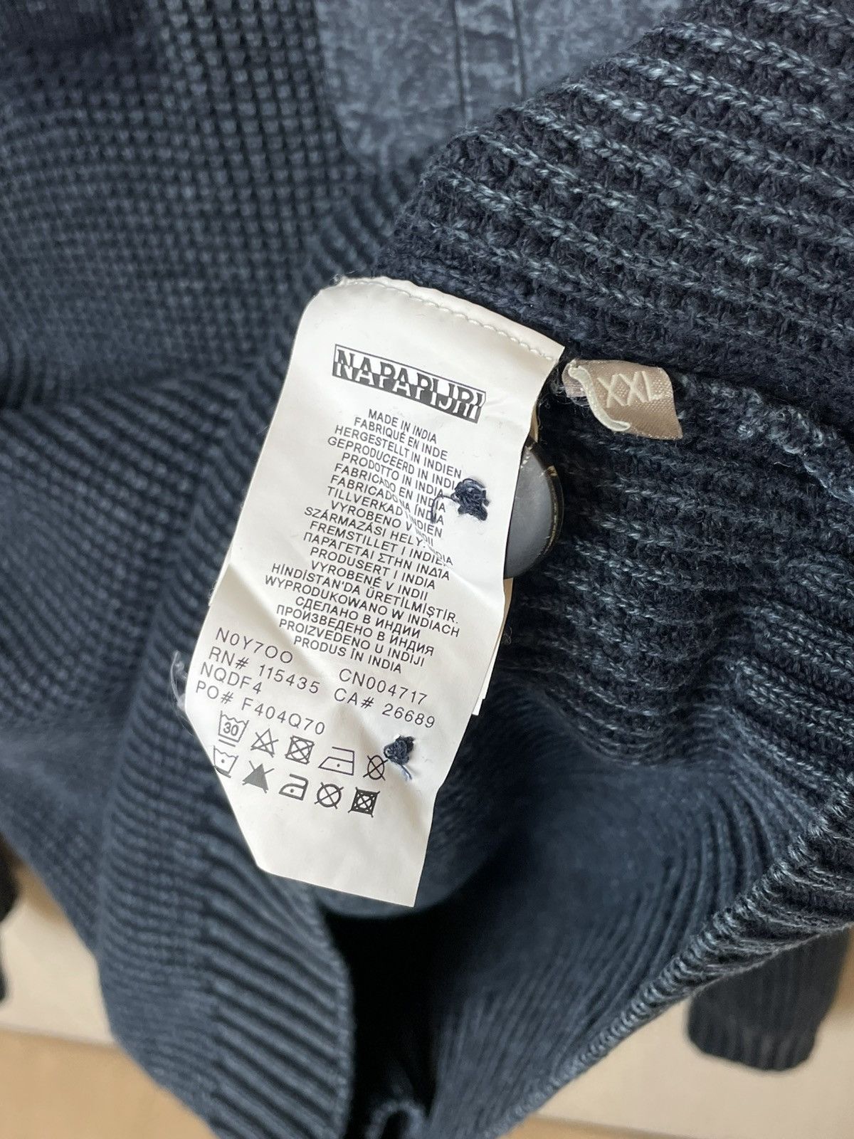 Napapijri Vintage Napapijri Knit Sweater Size US XXL / EU 58 / 5 - 12 Thumbnail