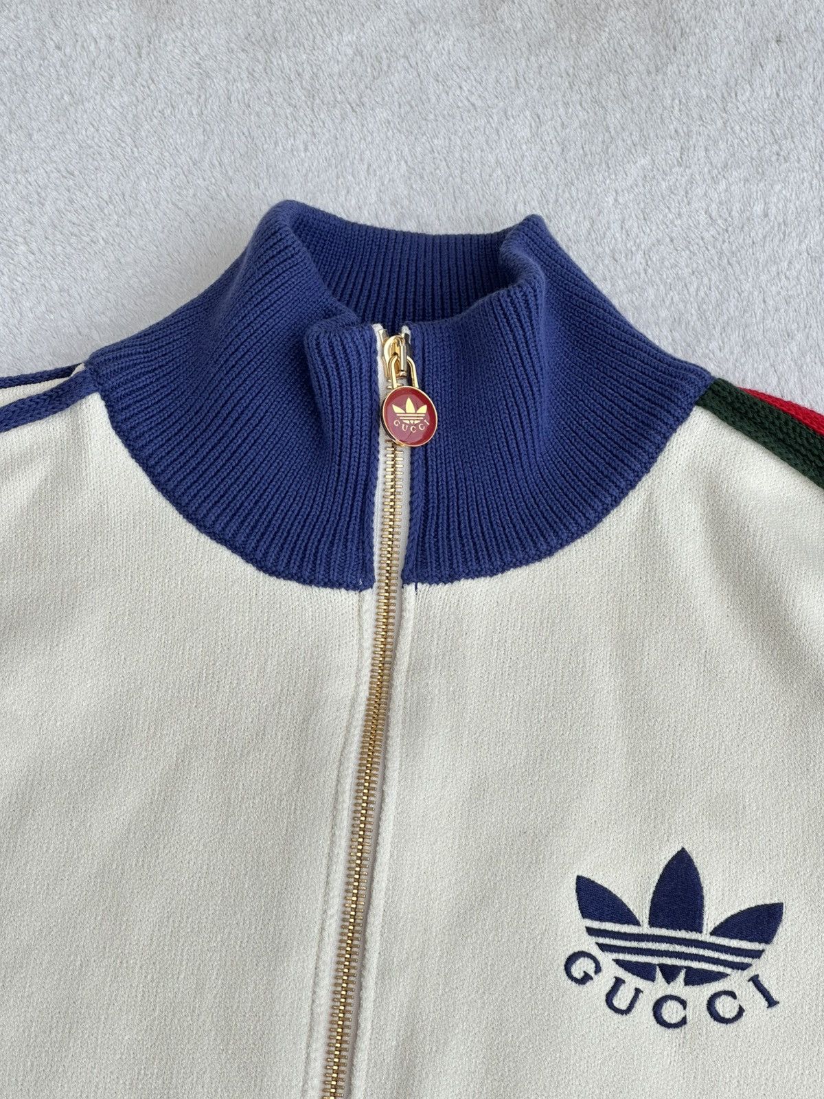 Adidas × Gucci Adidas x Gucci Knit Tracksuit Set - Ivory (Size S), BNWT Size US S / EU 44-46 / 1 - 13 Thumbnail