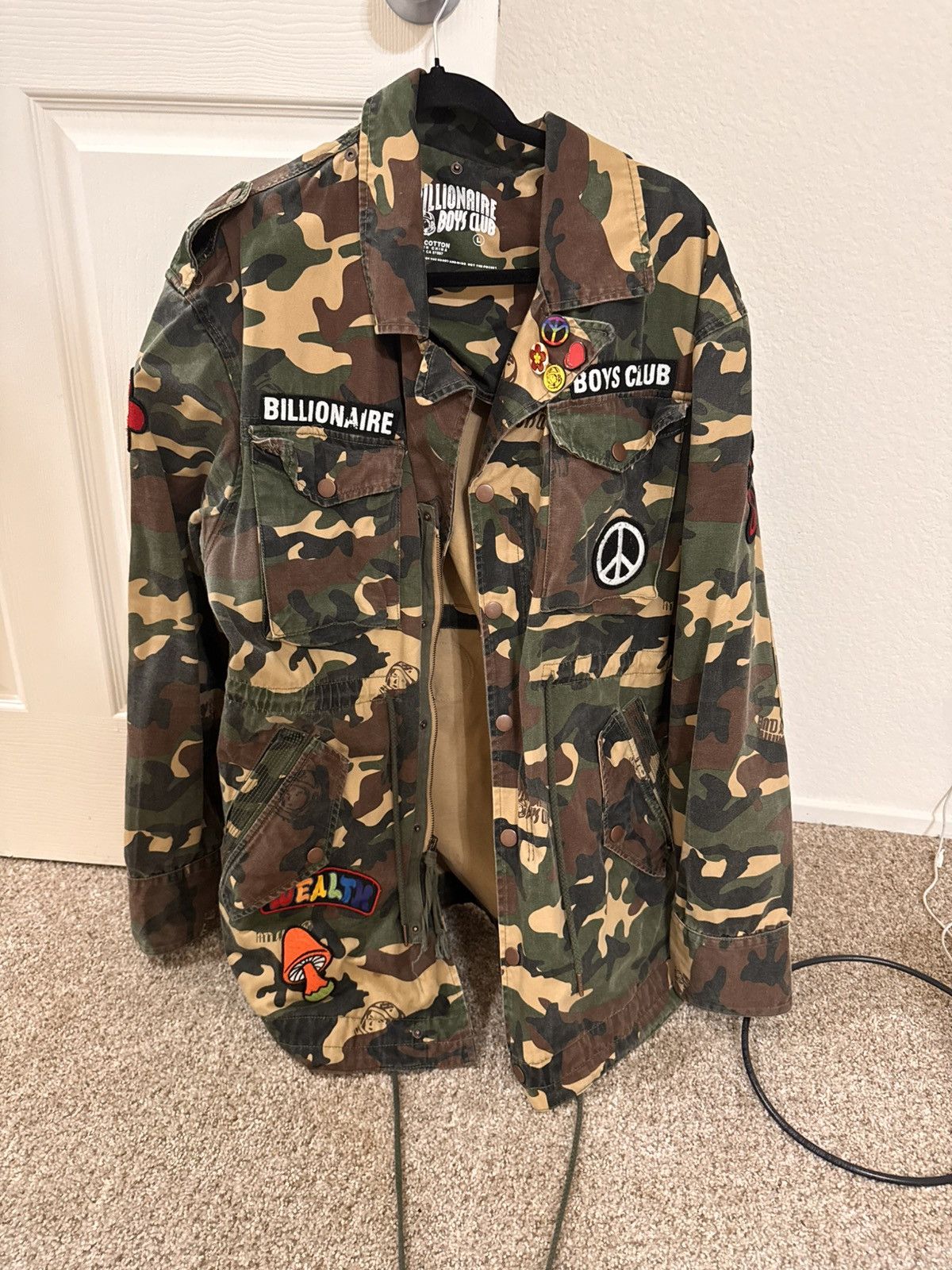 Billionaire Boys Club Camo Jacket RARE Size US L / EU 52-54 / 3 - 1 Thumbnail