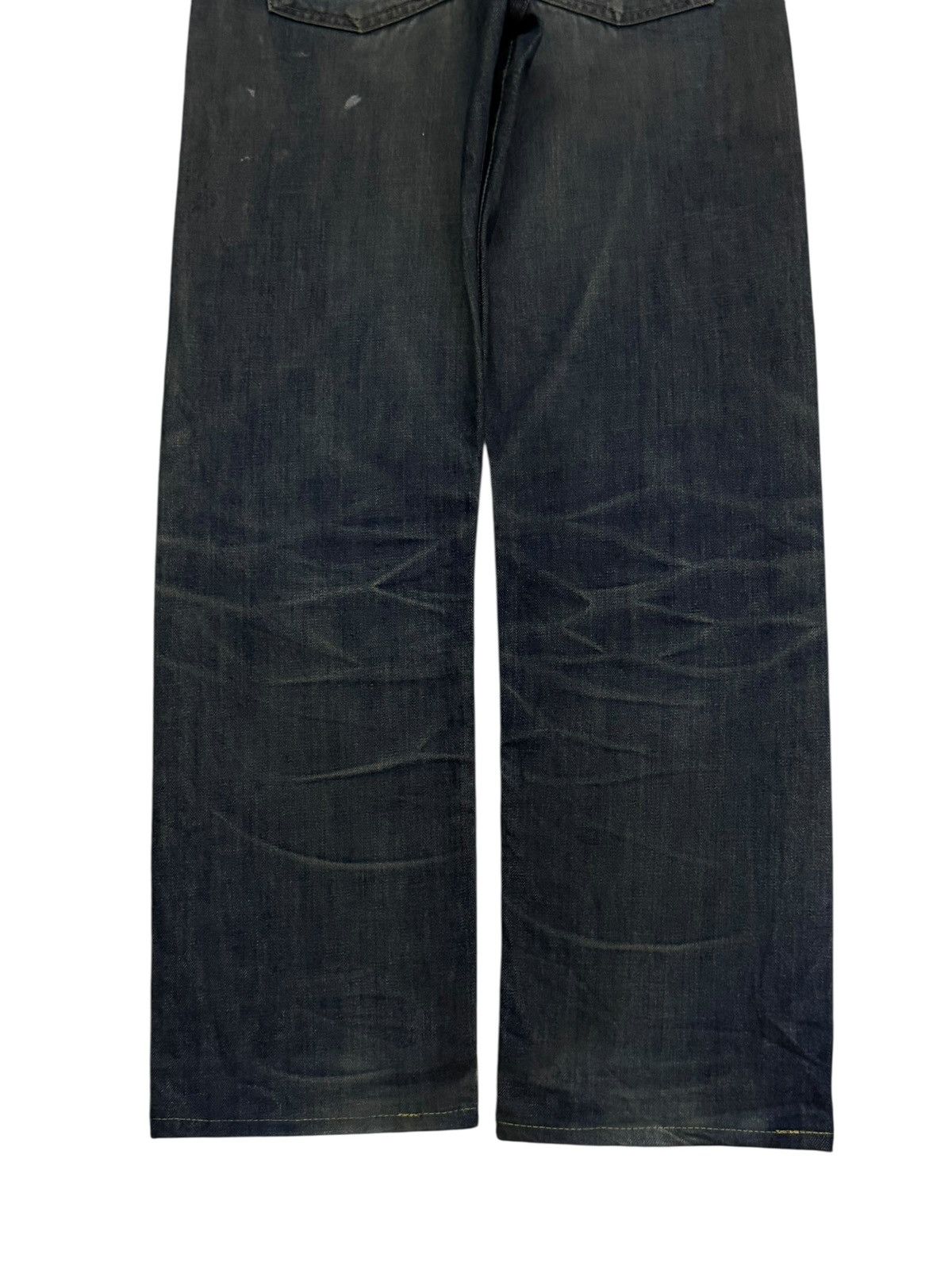 Levi's Vintage Clothing Vintage 90s Levi’s 551Z-XX Big E Talon Selvedge Denim Jeans Size US 30 / EU 46 - 7 Thumbnail