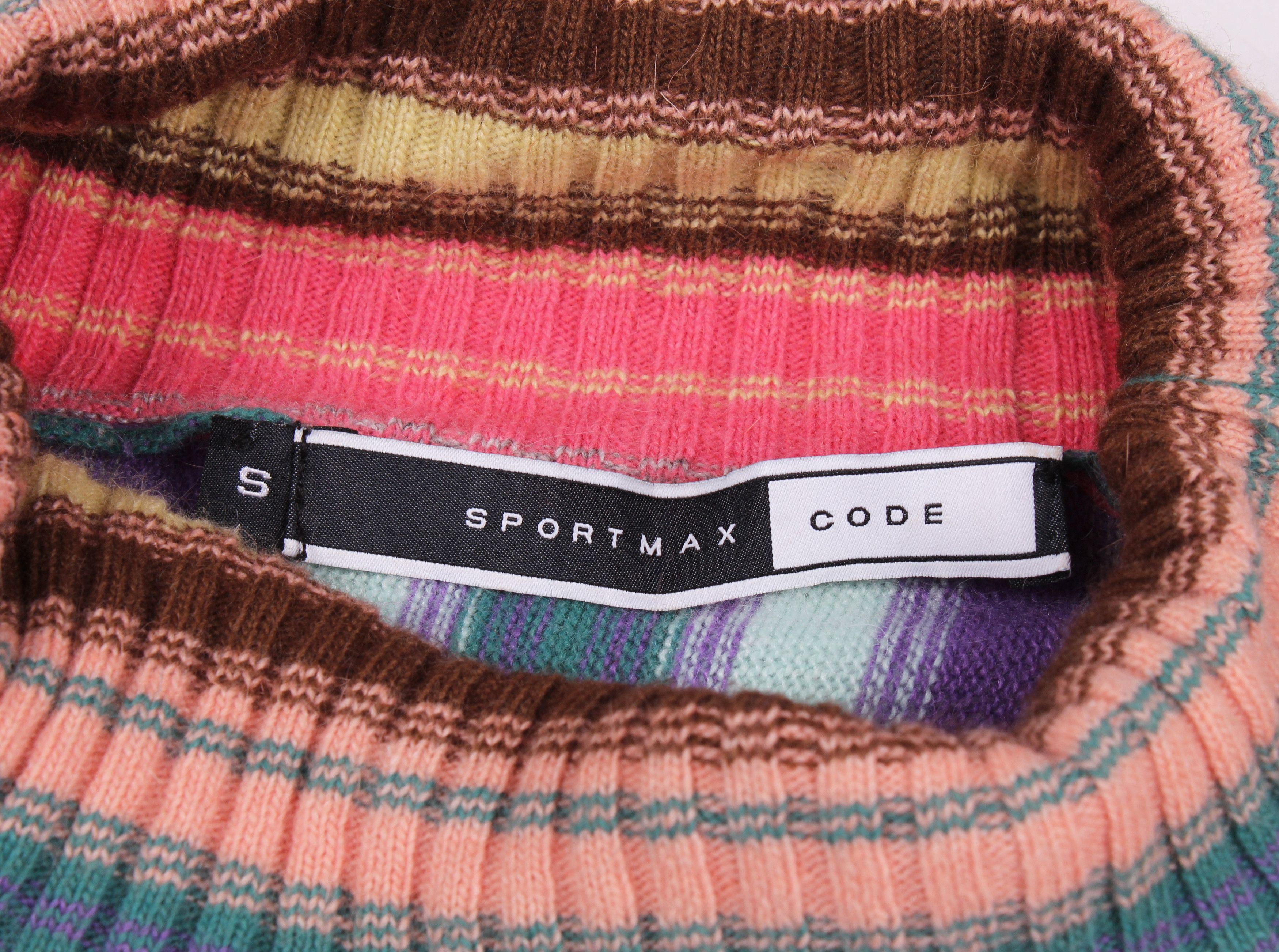 Max Mara Max Mara Sportmax Code Angora Blend Jumper Sweater Size S / US 4 / IT 40 - 8 Thumbnail