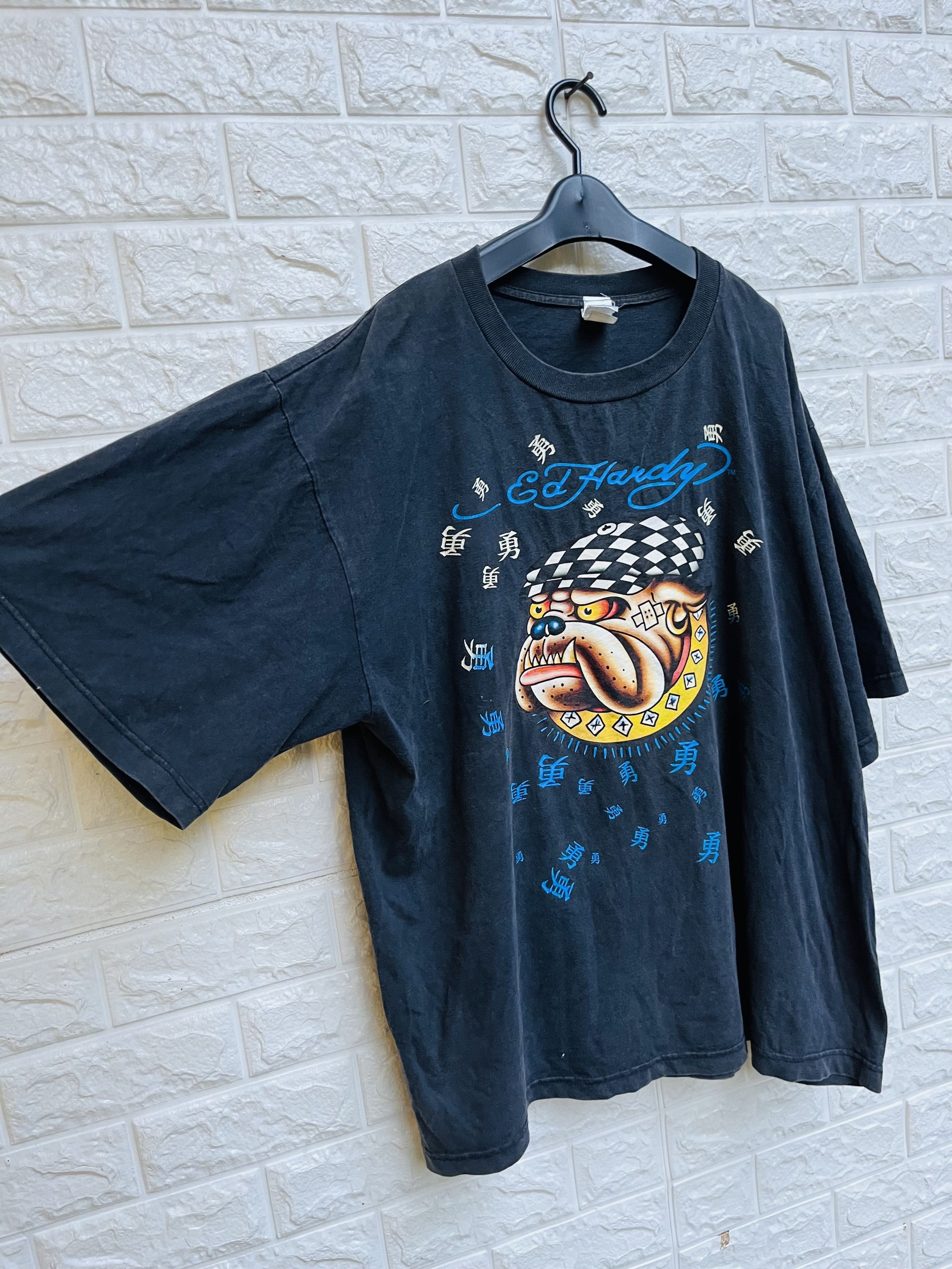 Ed Hardy Vintage Ed Hardy Japanese Hip Hop Fashion Style Size US XL / EU 56 / 4 - 4 Thumbnail