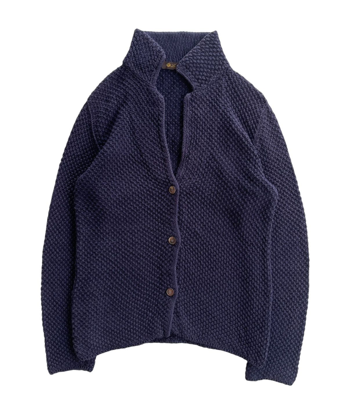 Loro Piana Loro Piana Knitted Pattern Jacket Size M / US 6-8 / IT 42-44 - 1 Thumbnail