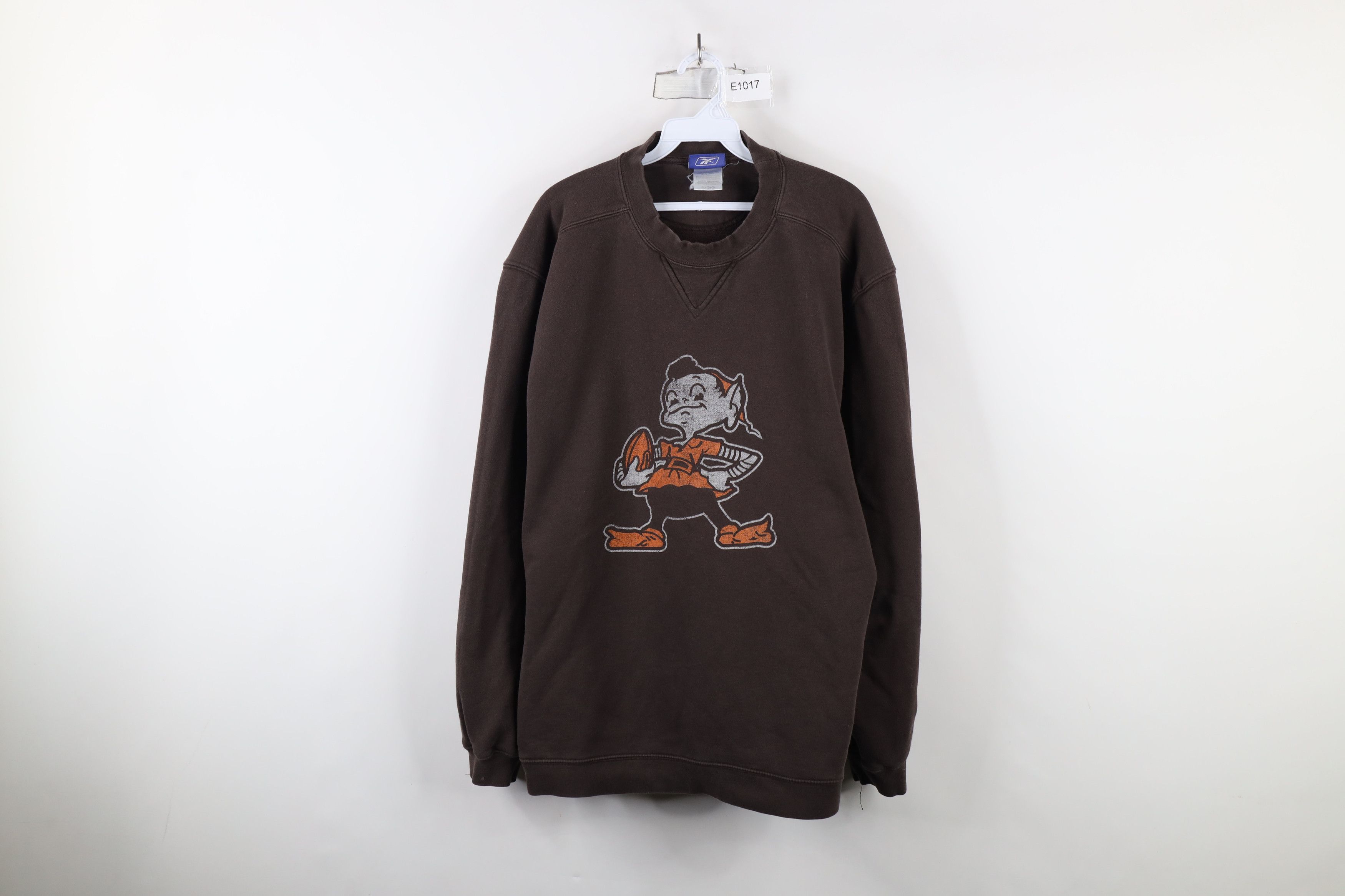 Reebok × Vintage Vintage Reebok Johnny Football Cleveland Browns Sweatshirt Size US L / EU 52-54 / 3 - 1 Thumbnail