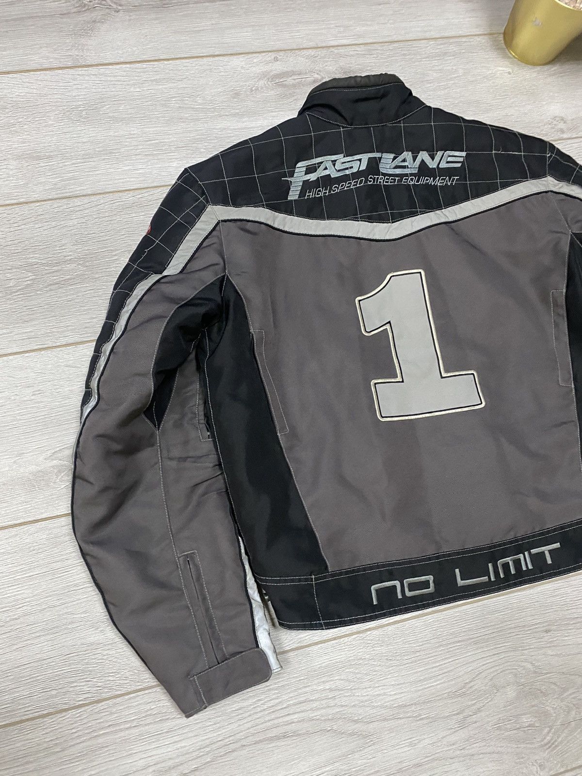 Vintage Fast Line 1 Reflective vintage racing bomber jacket Size US M / EU 48-50 / 2 - 12 Thumbnail