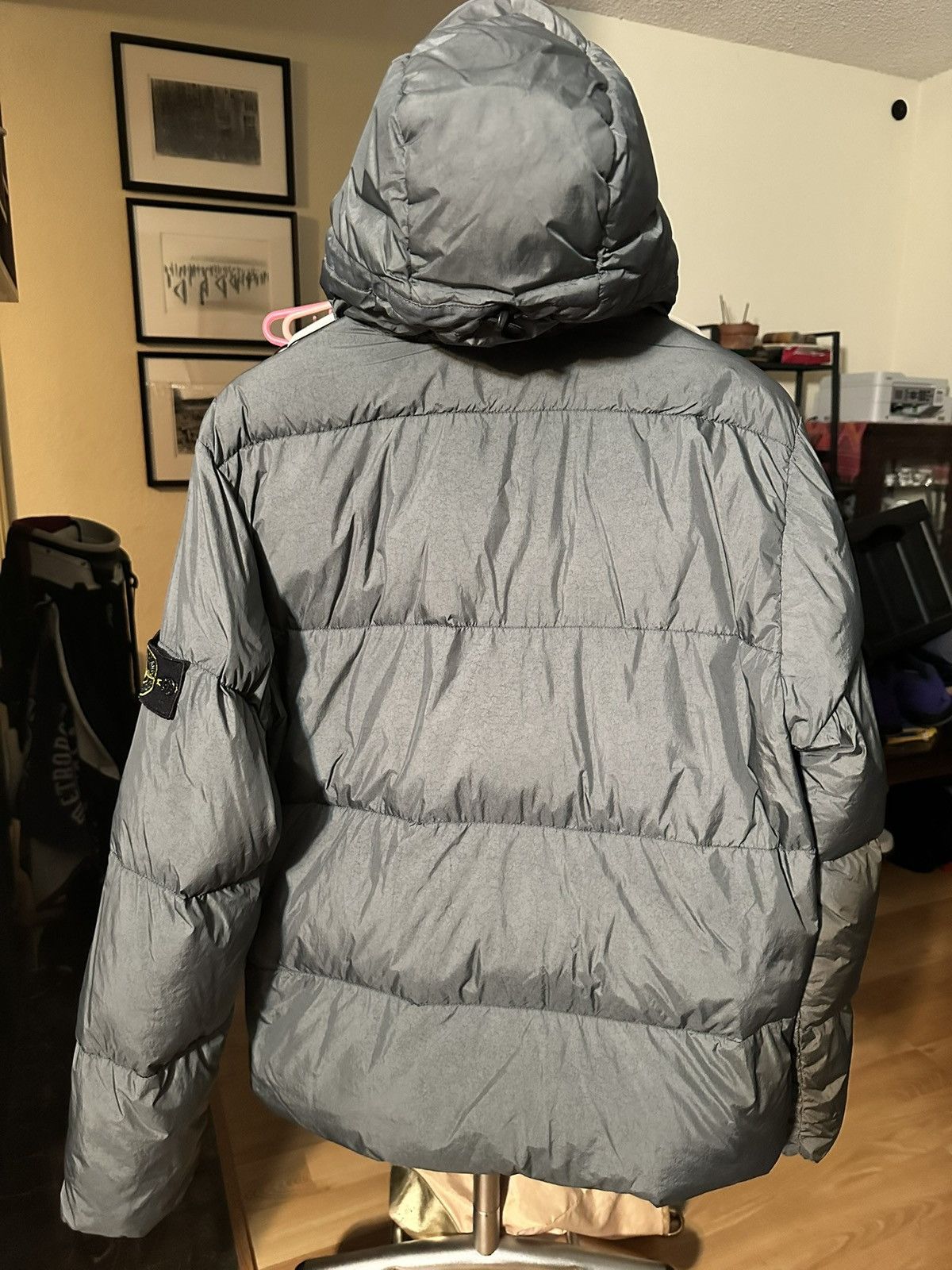 Stone Island Stone Island down jacket GARMENT DYED CRINKLE REPS NY DOWN Size US M / EU 48-50 / 2 - 7 Thumbnail