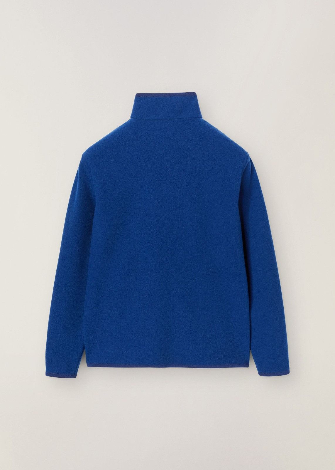 Loro Piana o1srvl11e1124 Zip-Up Bomber Jacket in Blue Size US M / EU 48-50 / 2 - 2 Thumbnail