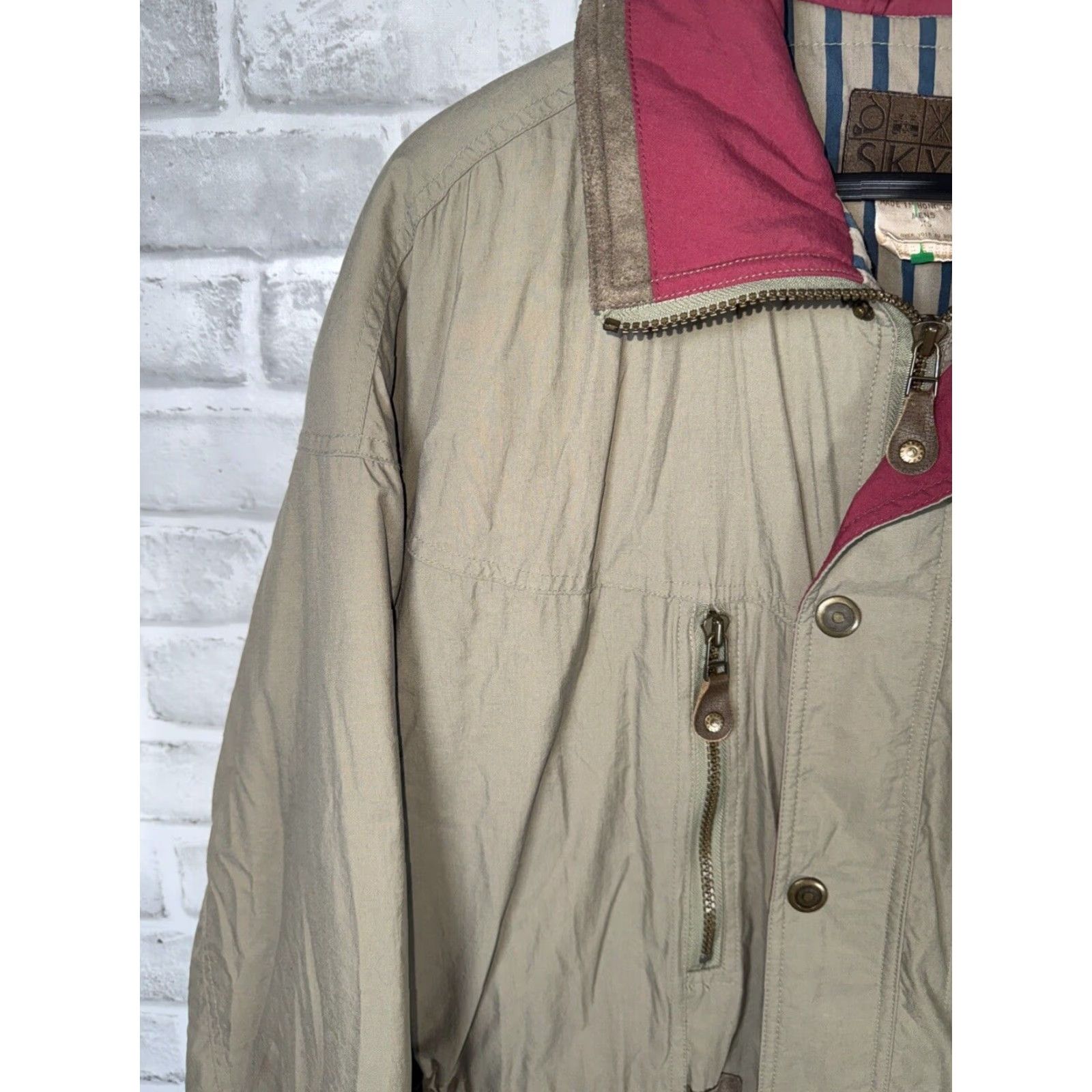 Vintage VINTAGE Skyr Green Parka Jacket Mens XS Winter Outerwear Size US XS / EU 42 / 0 - 6 Thumbnail