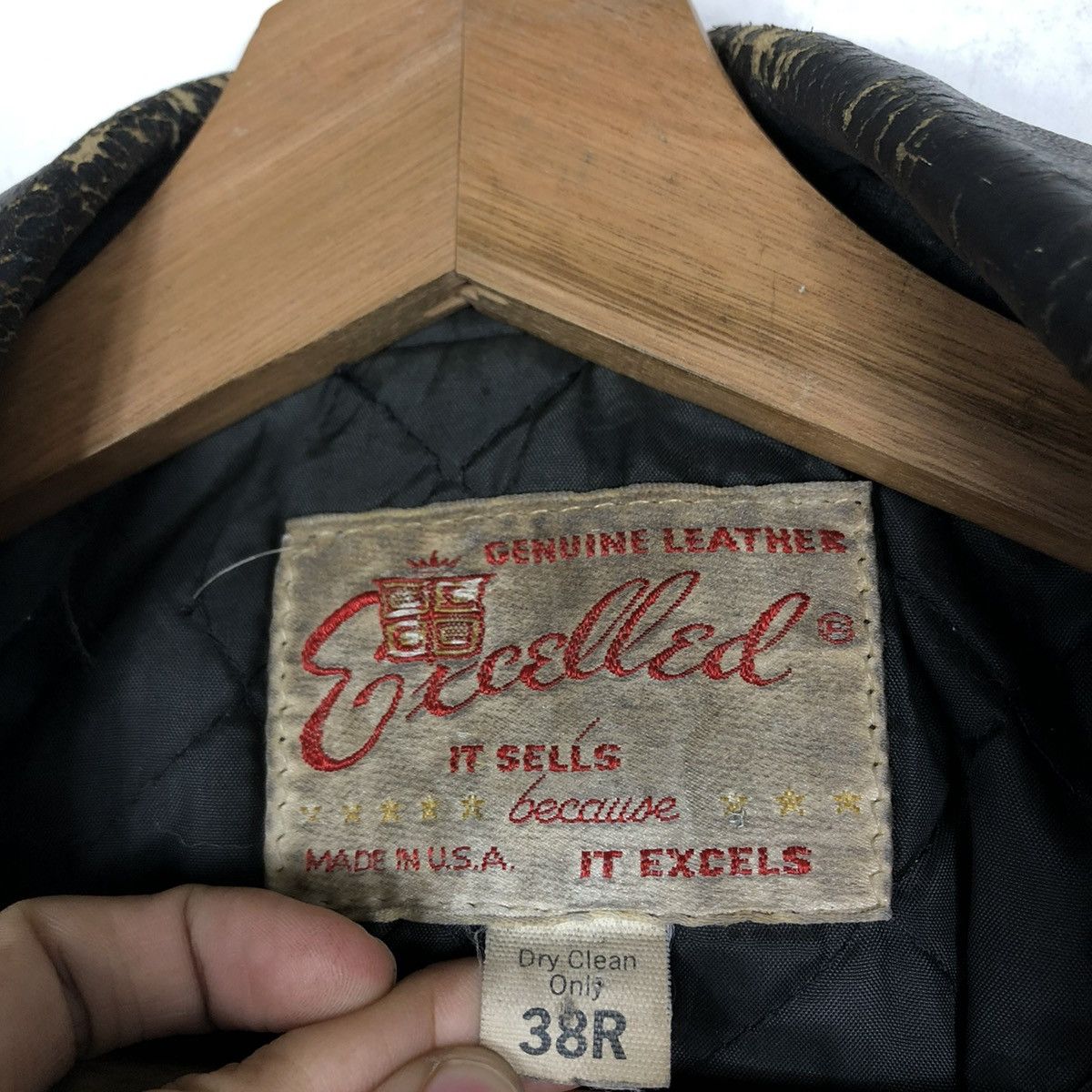 Aero Leathers 🔥VTG 60’s BIKER LEATHER JACKET DOUBLE COLLAR EXCELLED USA Size US M / EU 48-50 / 2 - 17 Thumbnail