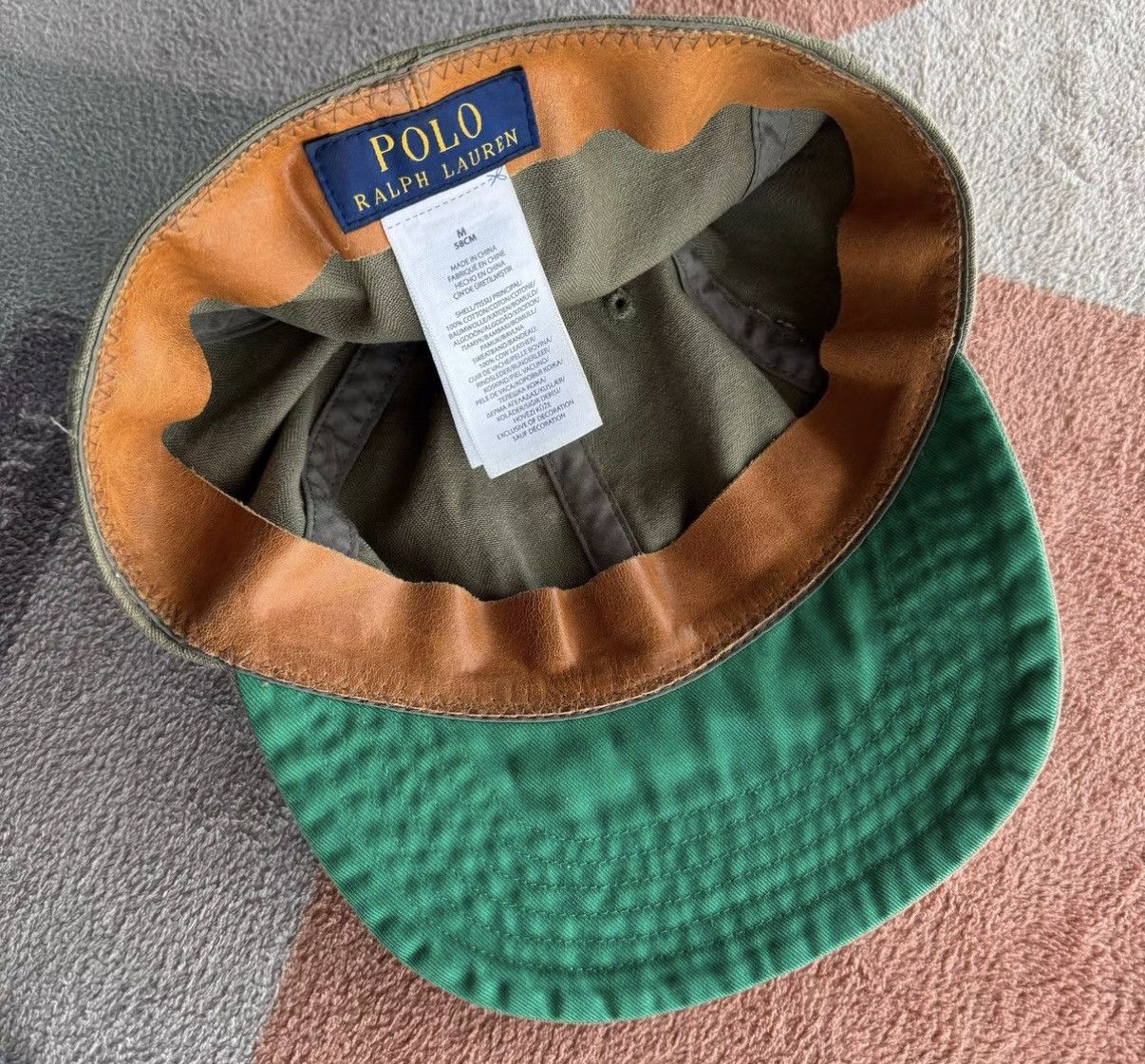 Polo Ralph Lauren Ralph Lauren Polo RL Hawaii Base Graffiti Military Cap K22 Size ONE SIZE - 6 Thumbnail