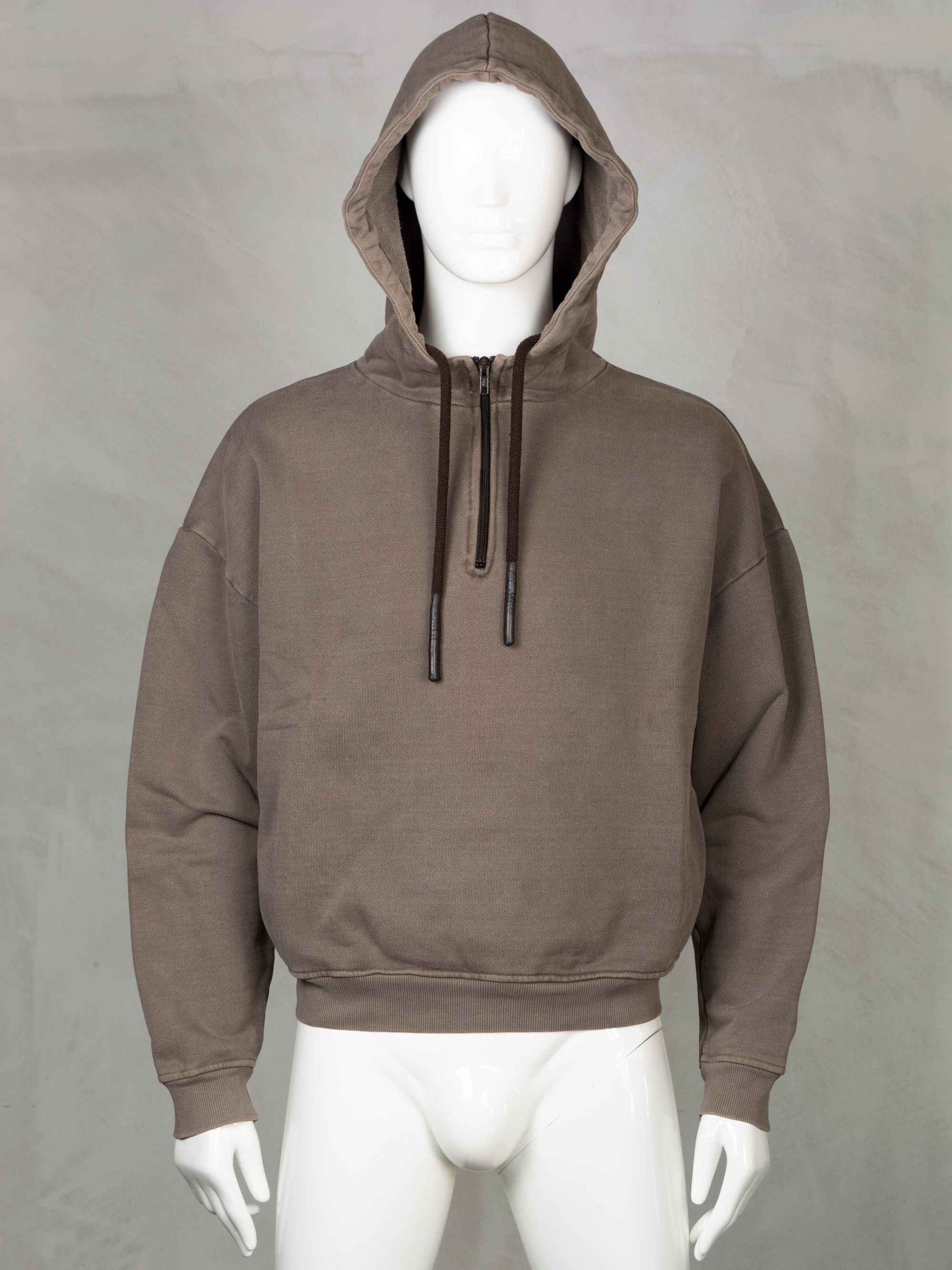 Yeezy YEEZY Season 1 (2015) - half-zip hoodie (Mole) Size US S / EU 44-46 / 1 - 2 Thumbnail