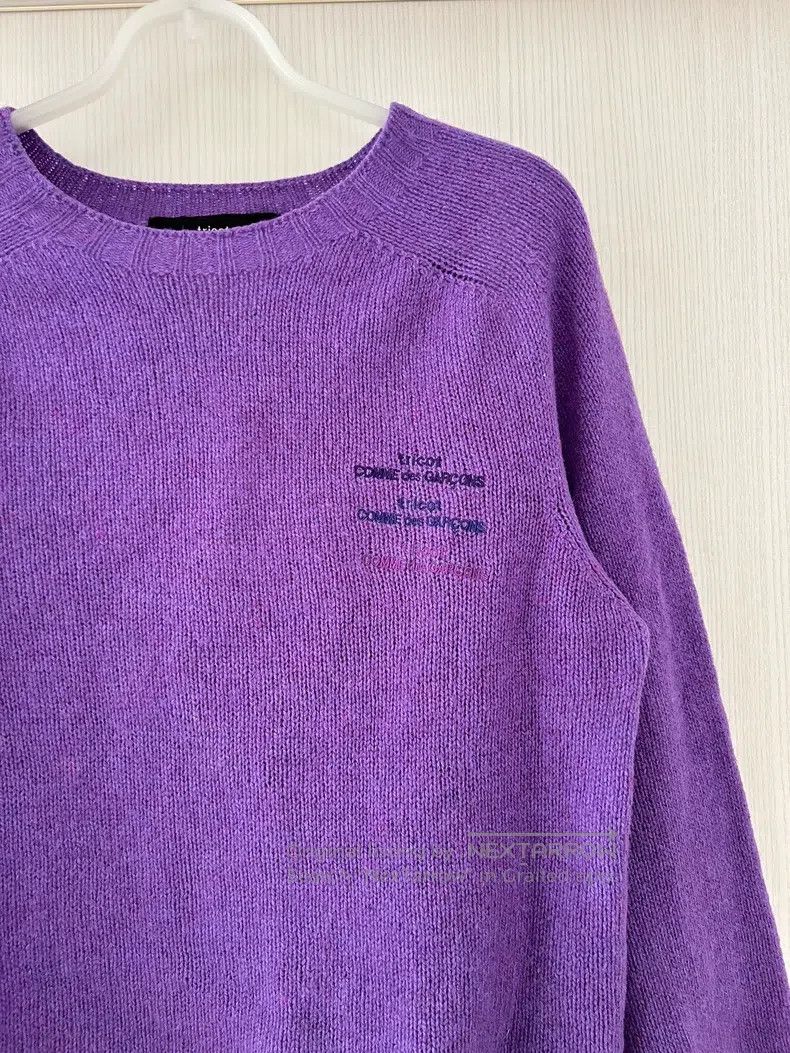 Comme des Garcons Comme Des Garcons Purple sweater Size S / US 4 / IT 40 - 2 Thumbnail