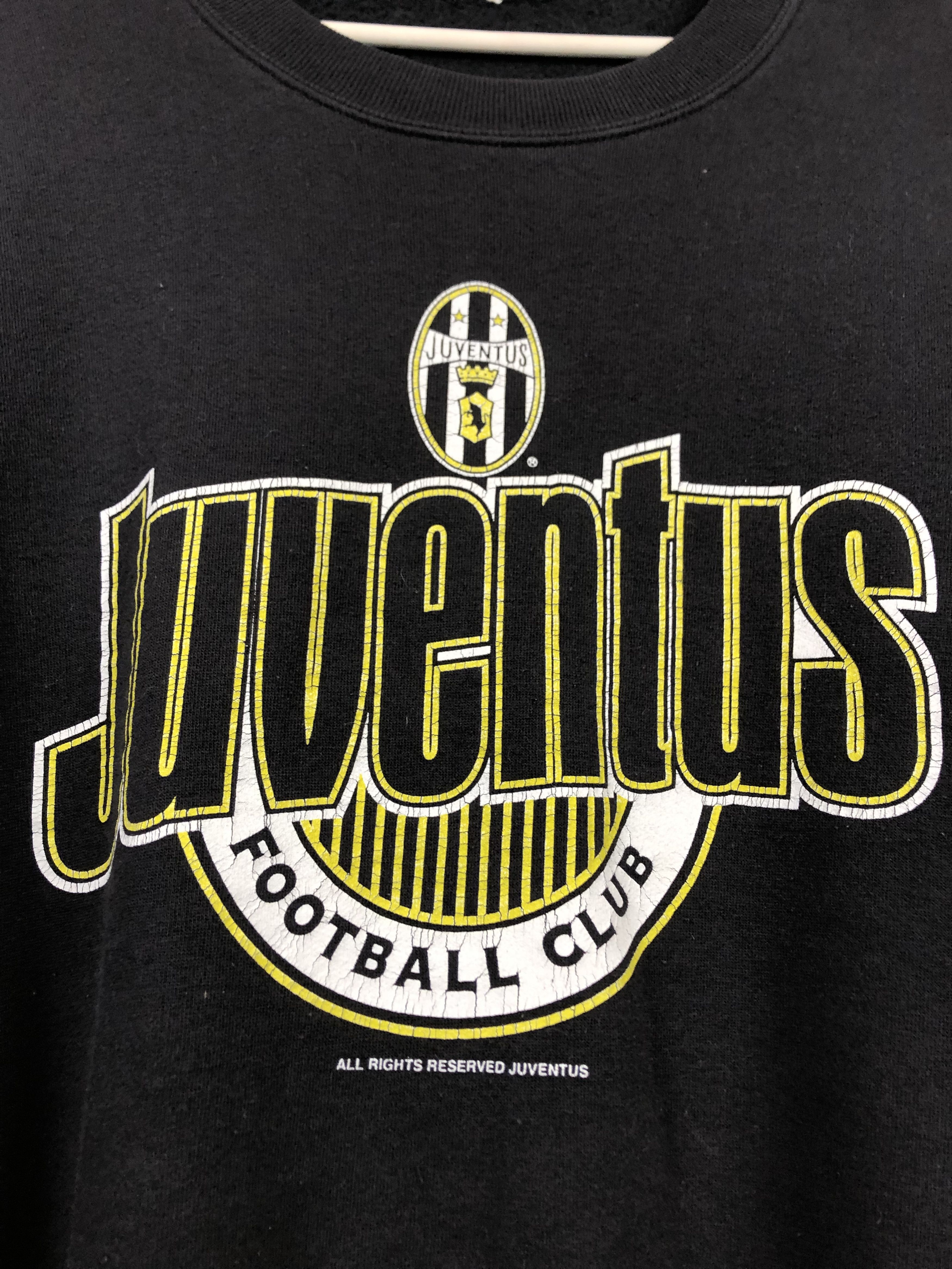 Vintage Vintage Juventus Football Sweatshirt Soccer Crewneck Rare Size US L / EU 52-54 / 3 - 5 Thumbnail