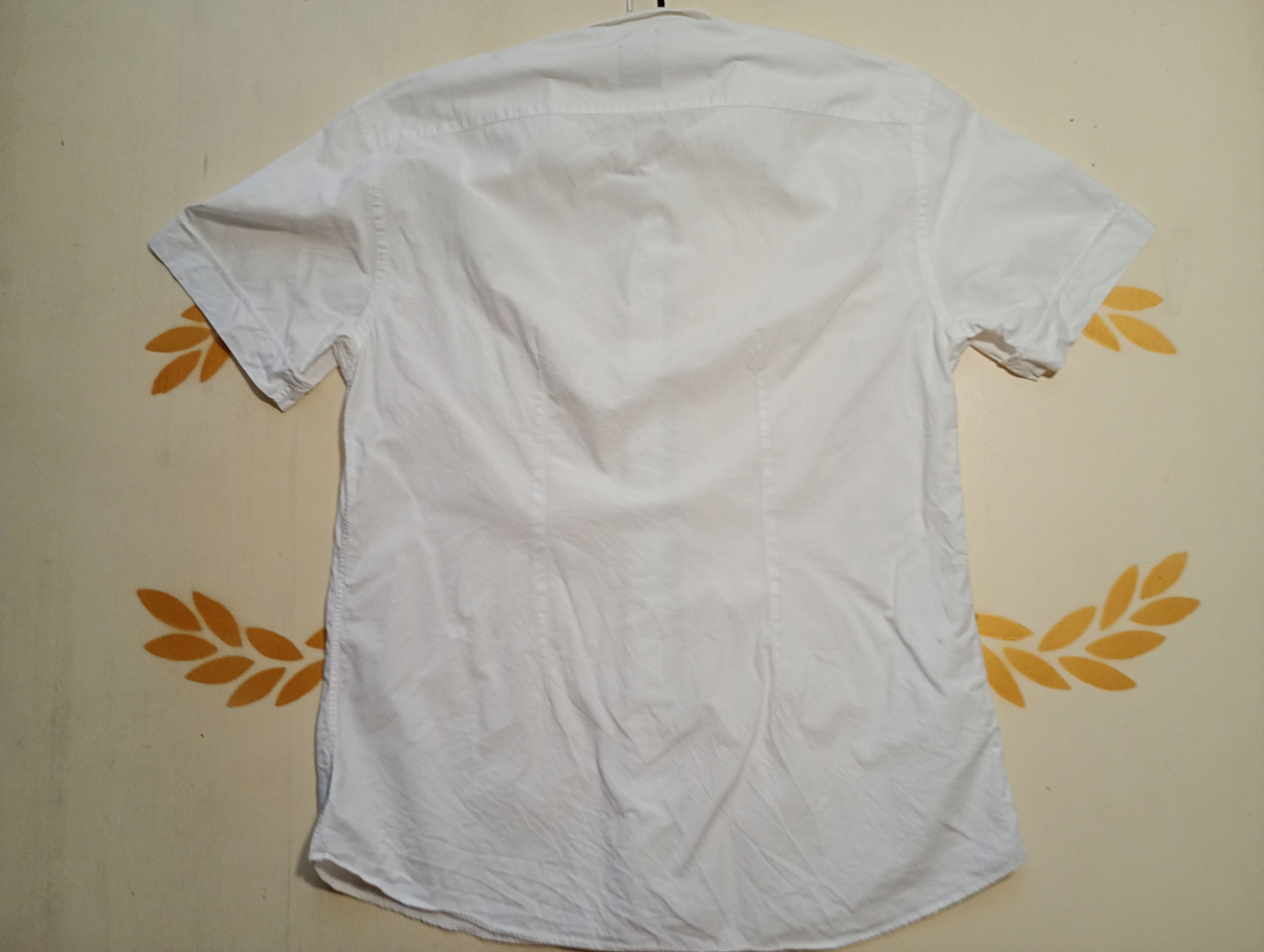 Designer × Dolce & Gabbana Dolce & Gabbana Short Sleeve White Shirt Vintage Size US L / EU 52-54 / 3 - 10 Thumbnail