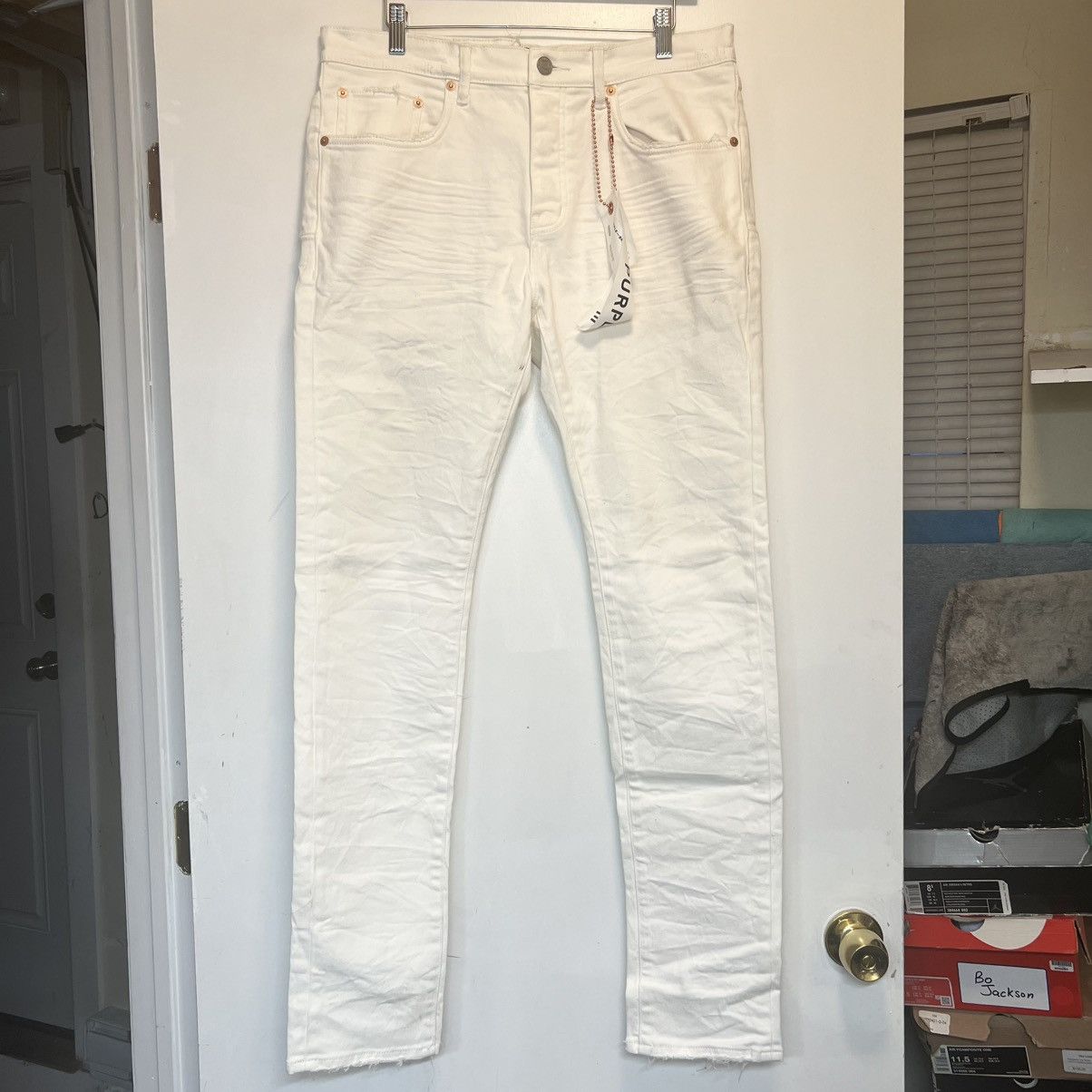 Purple Brand Purple Brand Jeans White Size US 34 / EU 50 - 1 Thumbnail