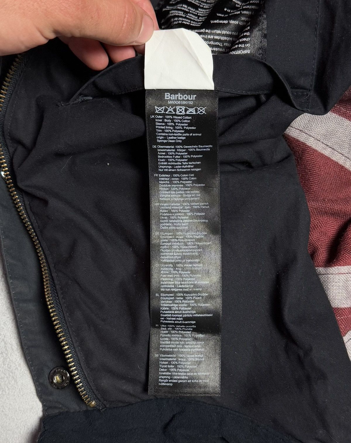 Barbour Barbour International Simonside Wax Cotton Jacket Size US M / EU 48-50 / 2 - 19 Thumbnail