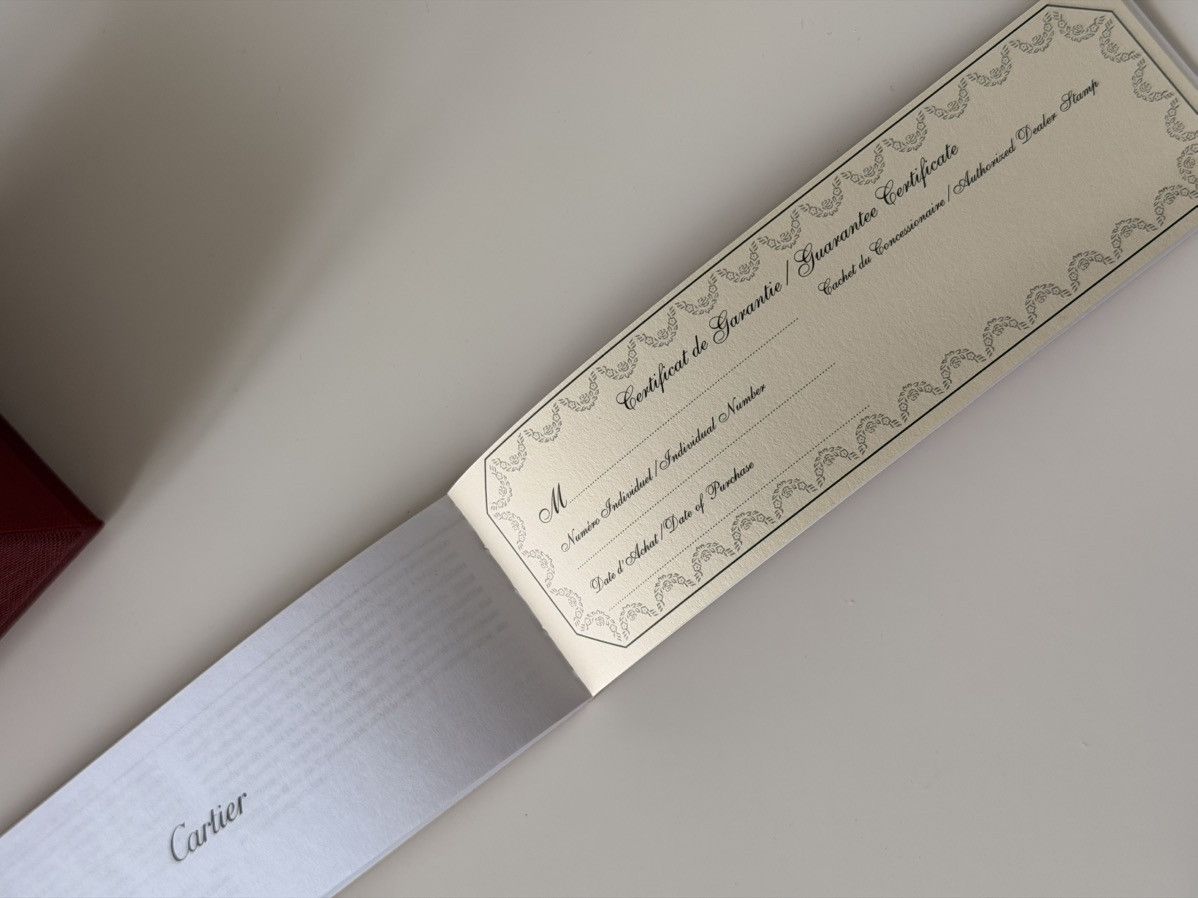 Cartier Cartier Santos Rectangle Eyeglasses Silver CT04810 XL Size ONE SIZE - 9 Thumbnail