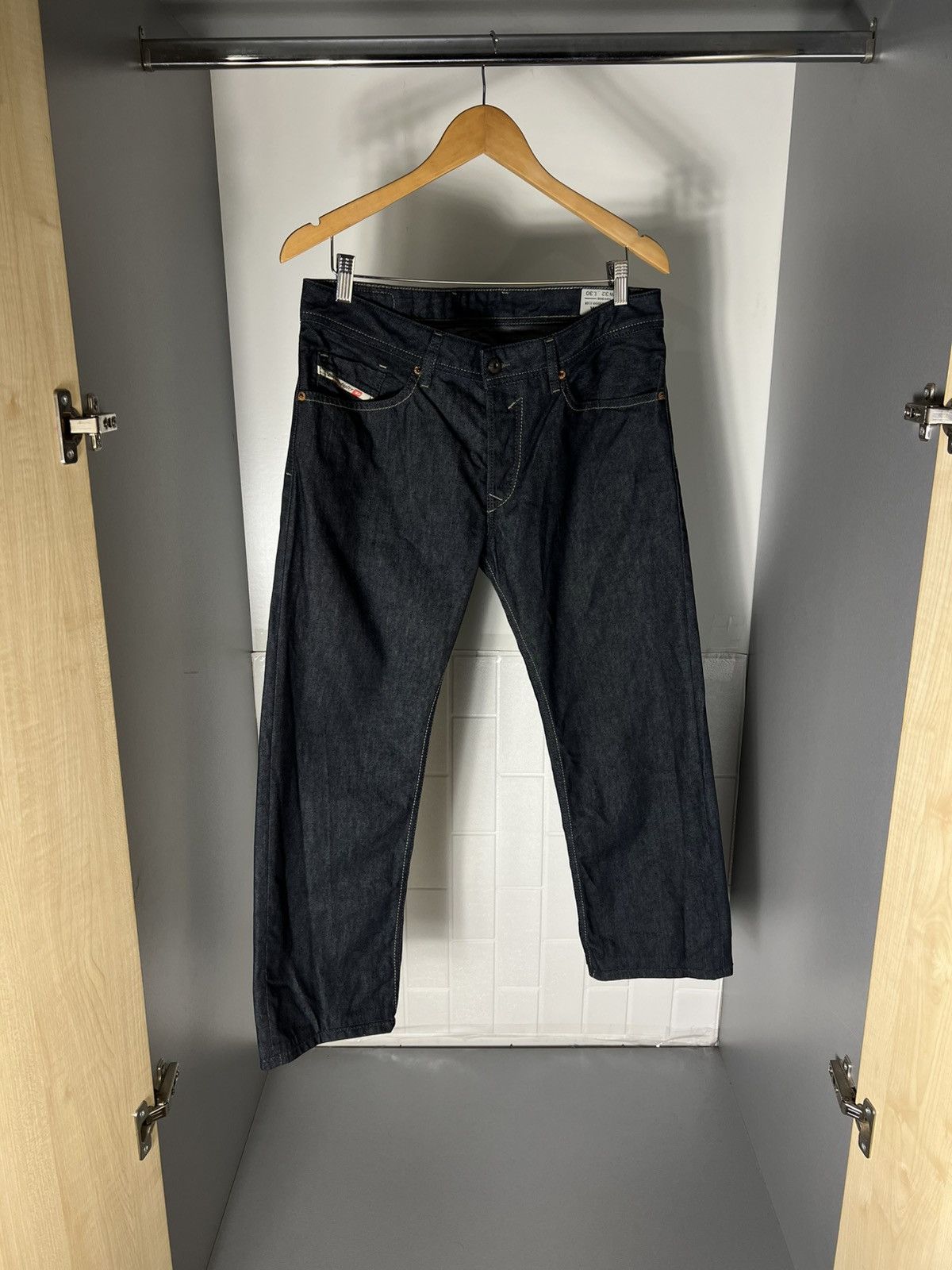Diesel VINTAGE DIESEL INDUSTRY DENIM DIVISION JEANS CASUAL Y2K 90s Size US 32 / EU 48 - 5 Thumbnail