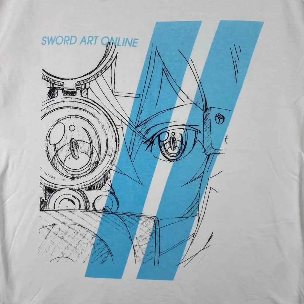 Anime SWORD ART ONLINE 2 SINON Anime Manga Distressed Tee Shirt Size M / US 6-8 / IT 42-44 - 2 Thumbnail