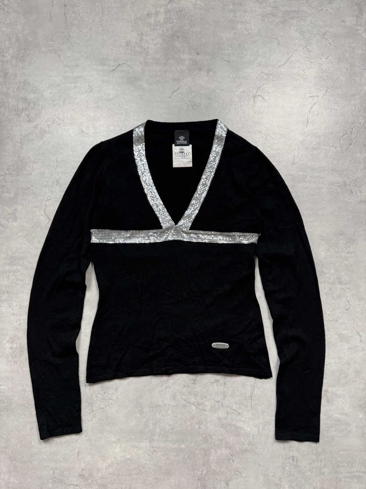 Versace Versace Vintage Luxury Jumper Size XS / US 0-2 / IT 36-38 - 1 Thumbnail