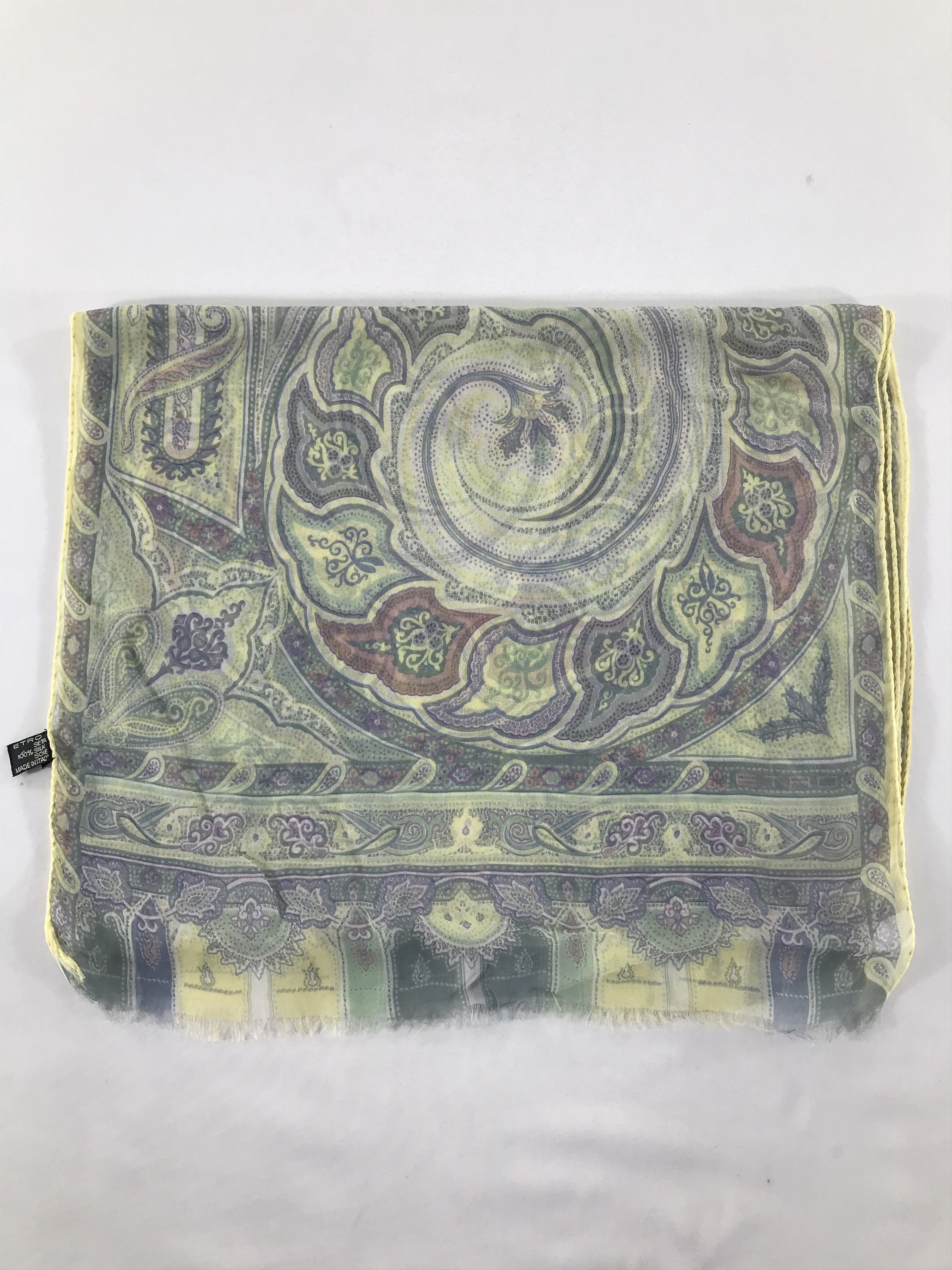 Etro Vintage Etro Silk Scarf Size ONE SIZE - 2 Thumbnail