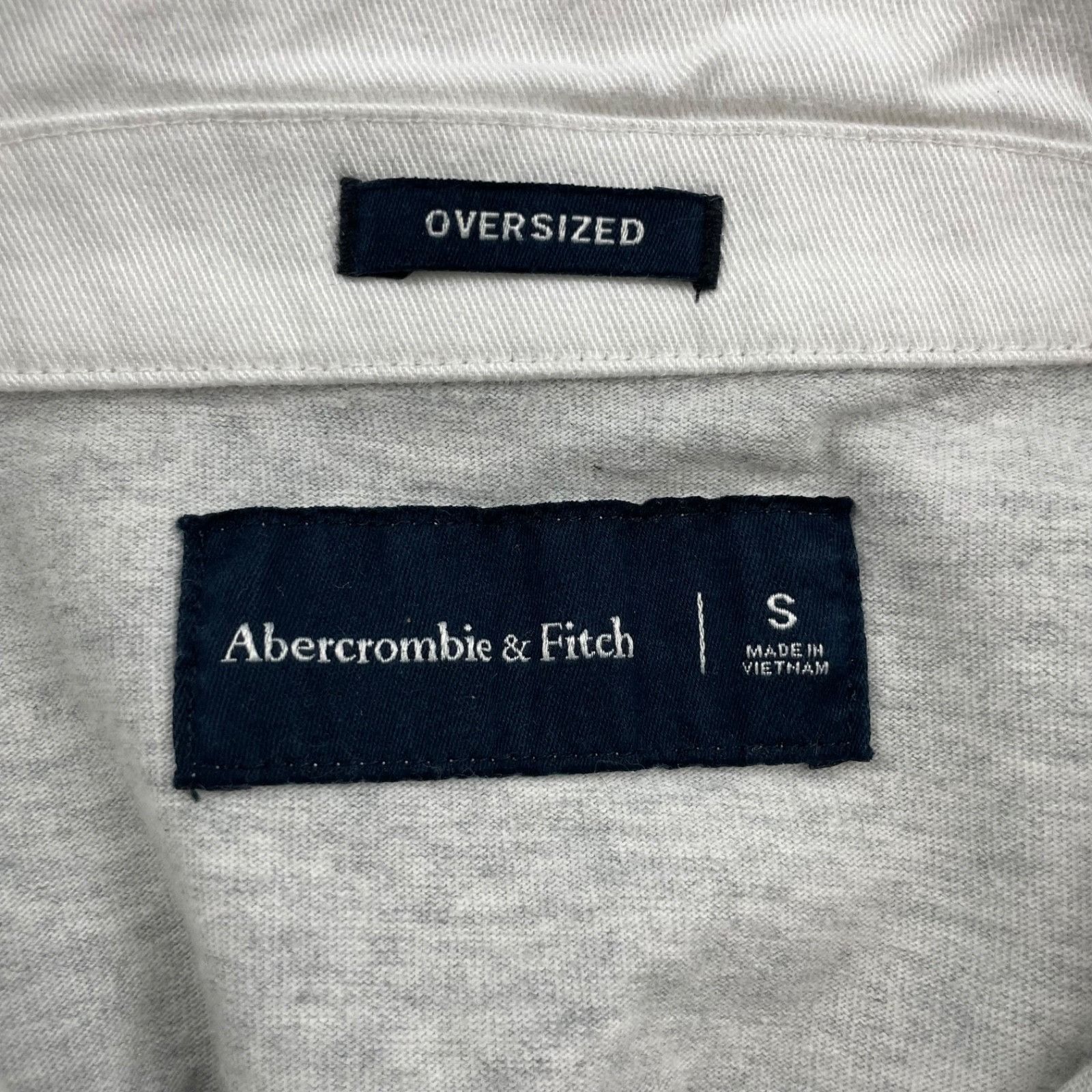 Abercrombie & Fitch Abercrombie & Fitch Men's Oversized L/S Soho Rugby Polo Shir Size US S / EU 44-46 / 1 - 3 Thumbnail