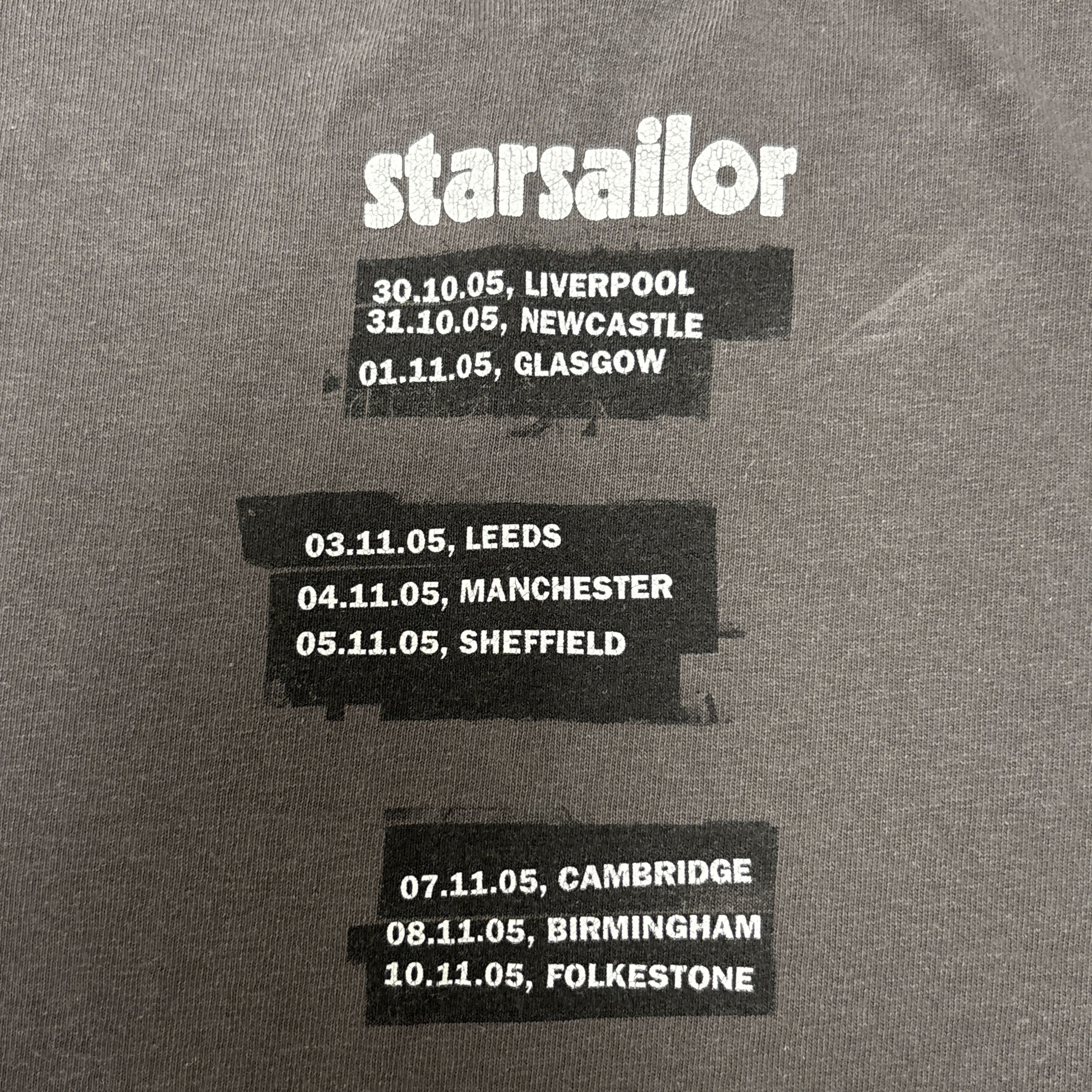 Band Tees Vintage Starsailor Shirt Y2K Tour Britpop Band Tee Oasis Size US S / EU 44-46 / 1 - 14 Thumbnail