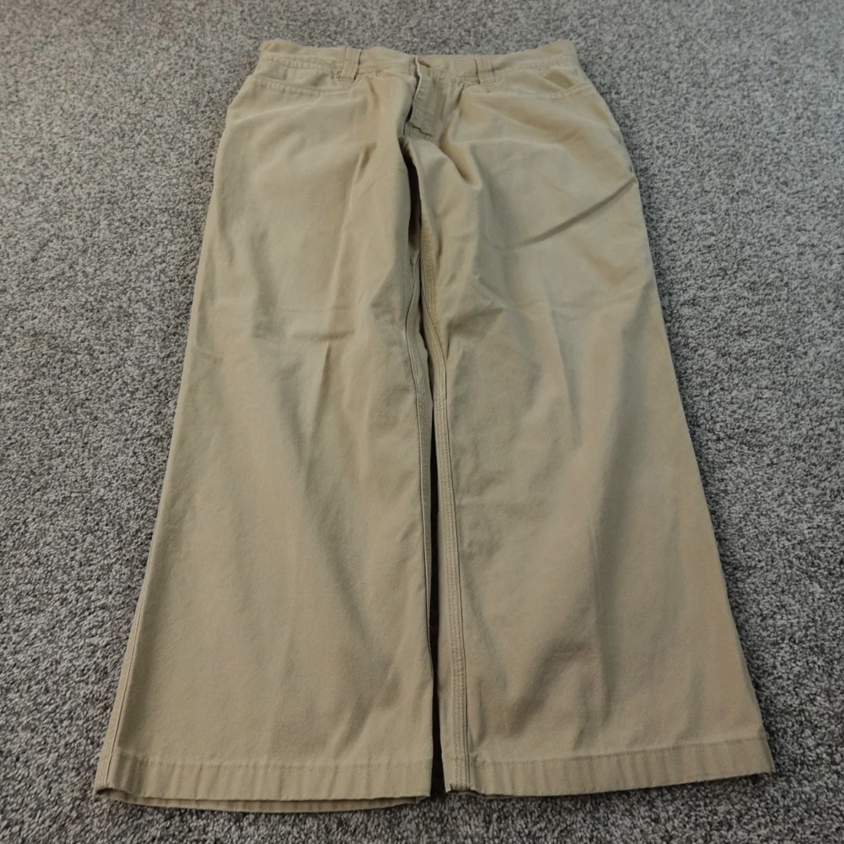 The North Face North Face Pants Mens 36x27 Canvas Khaki 5 Pocket Outdoor Hiking Regular Rise Chino Beige Brown Tan Size US 36 / EU 52 - 2 Thumbnail