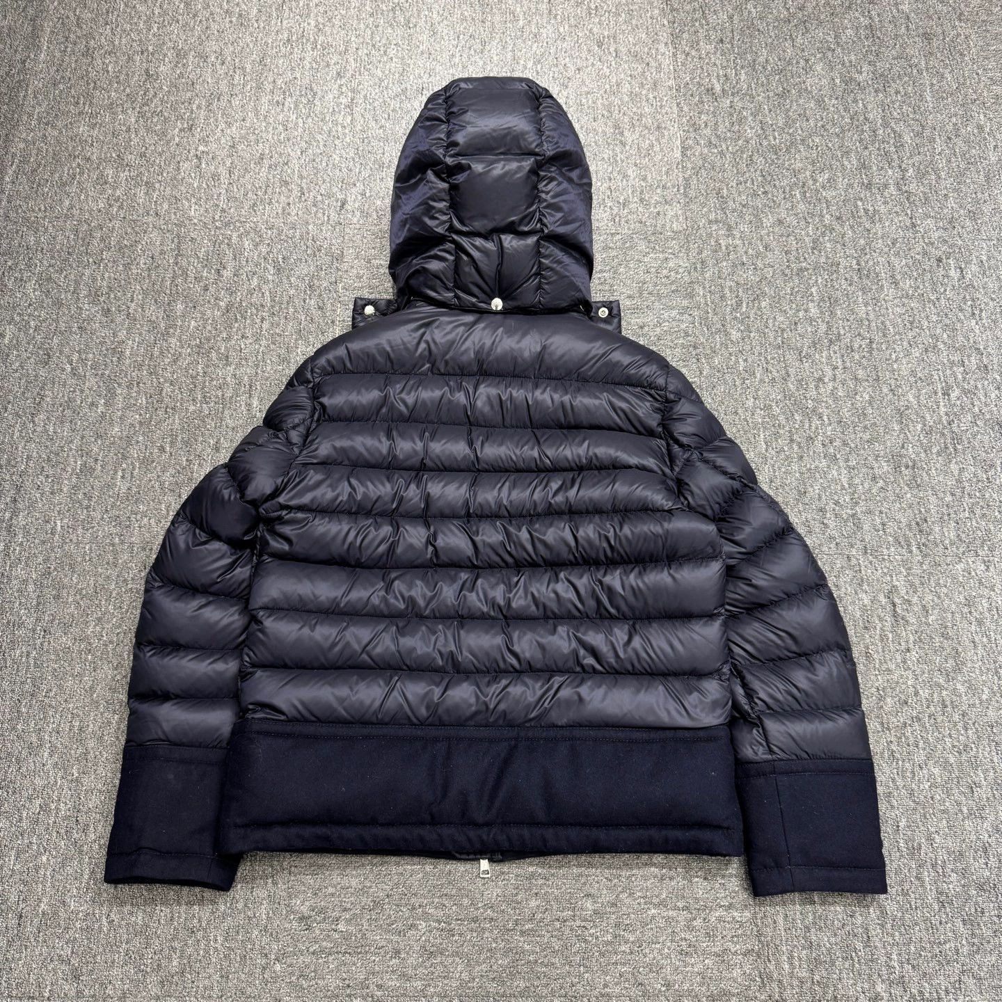 Moncler Moncler Detachable Hooded Down Jacket Black Collar4 Size US XL / EU 56 / 4 - 6 Thumbnail