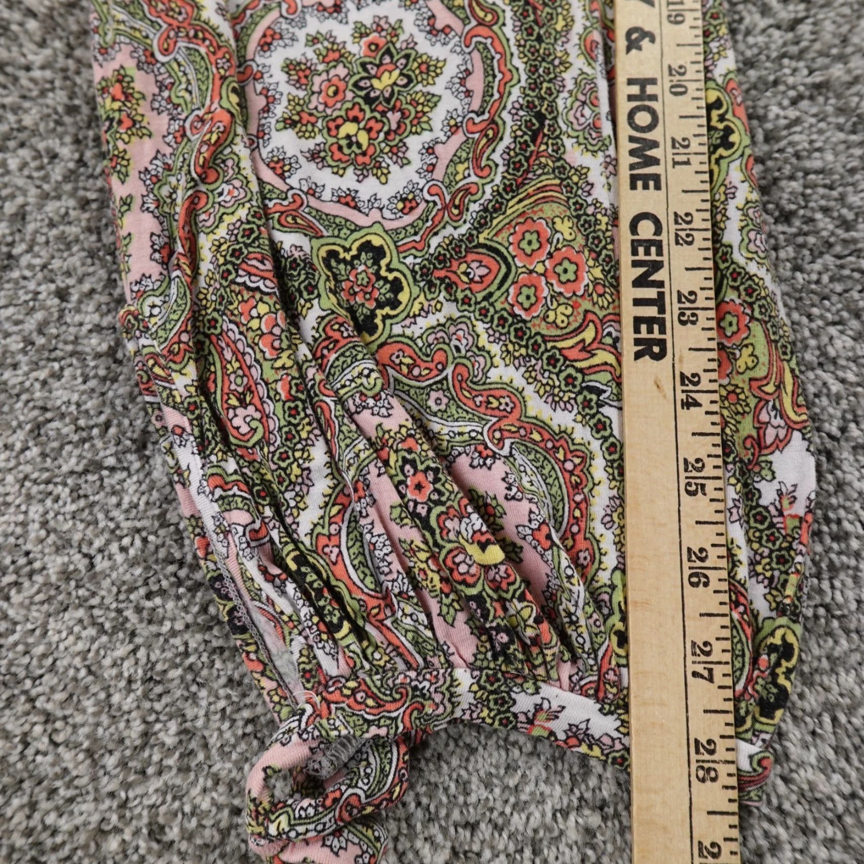 Anthropologie Anthropologie Pants Womens S Pull On Floral Paisley Harem Joggers Boho High Rise Drawstring Size 28" / US 6 / IT 42 - 3 Thumbnail
