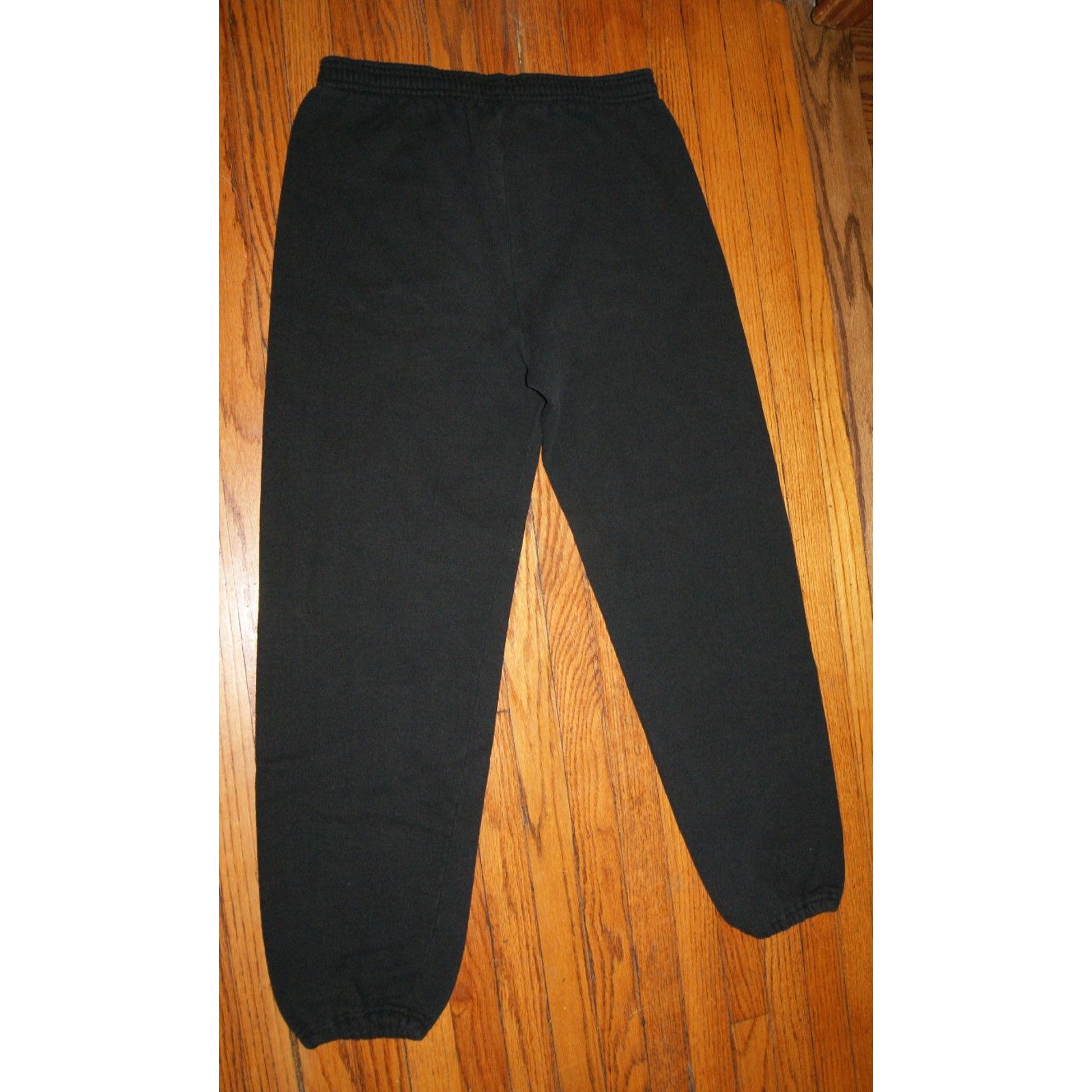 Jerzees VTG Jerzees Sweatpants Mens L Black Drawstring Jogger USA 90 Size US 32 / EU 48 - 4 Thumbnail