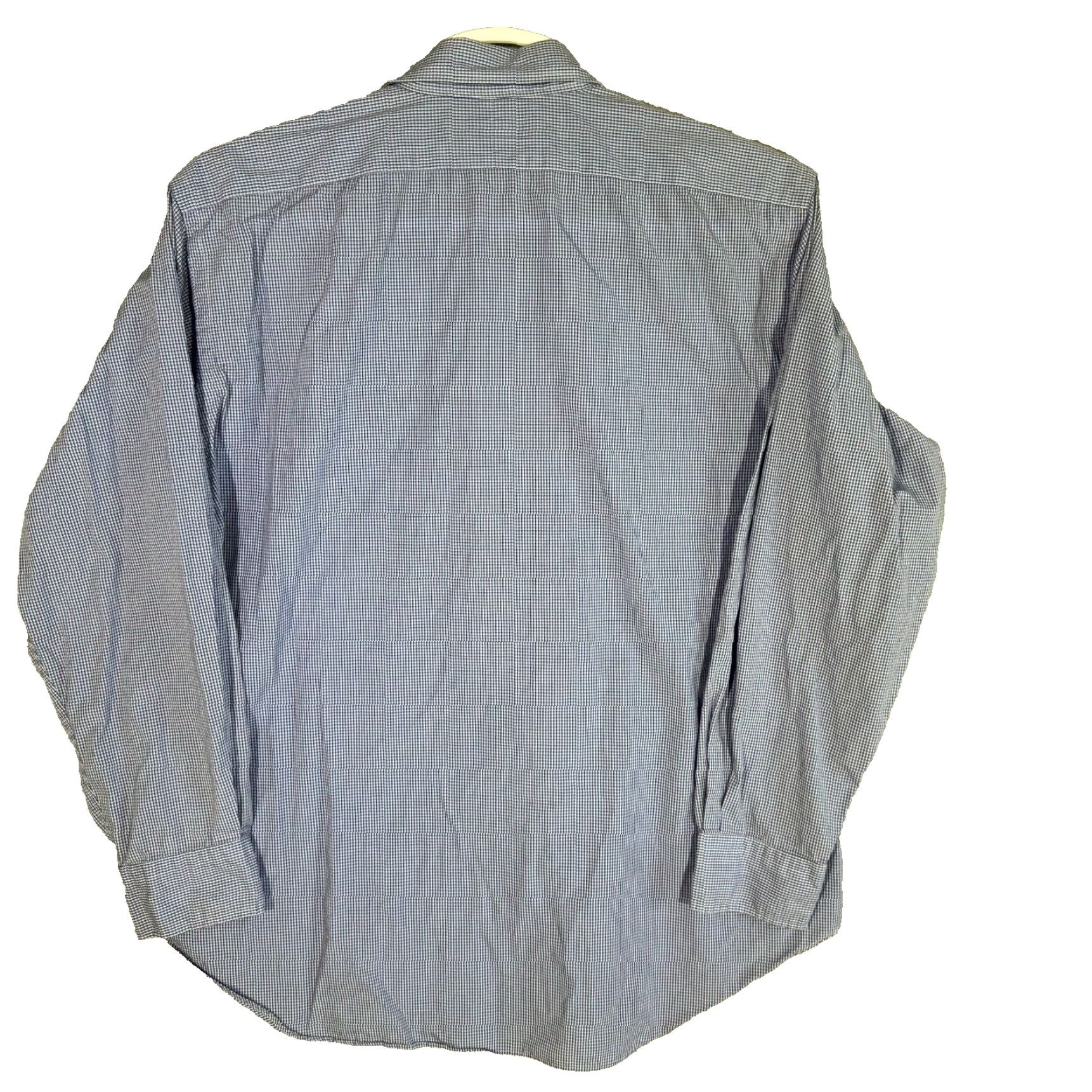 Polo Ralph Lauren Polo Ralph Lauren Andrew Men’s Dress Shirt Blue 100% Cotton Dress Shirt Andrew Classic Tailored Long Sleeve Button Front Cuffs Barrel Cuff Mens XS-XXL Size 46R - 2 Thumbnail