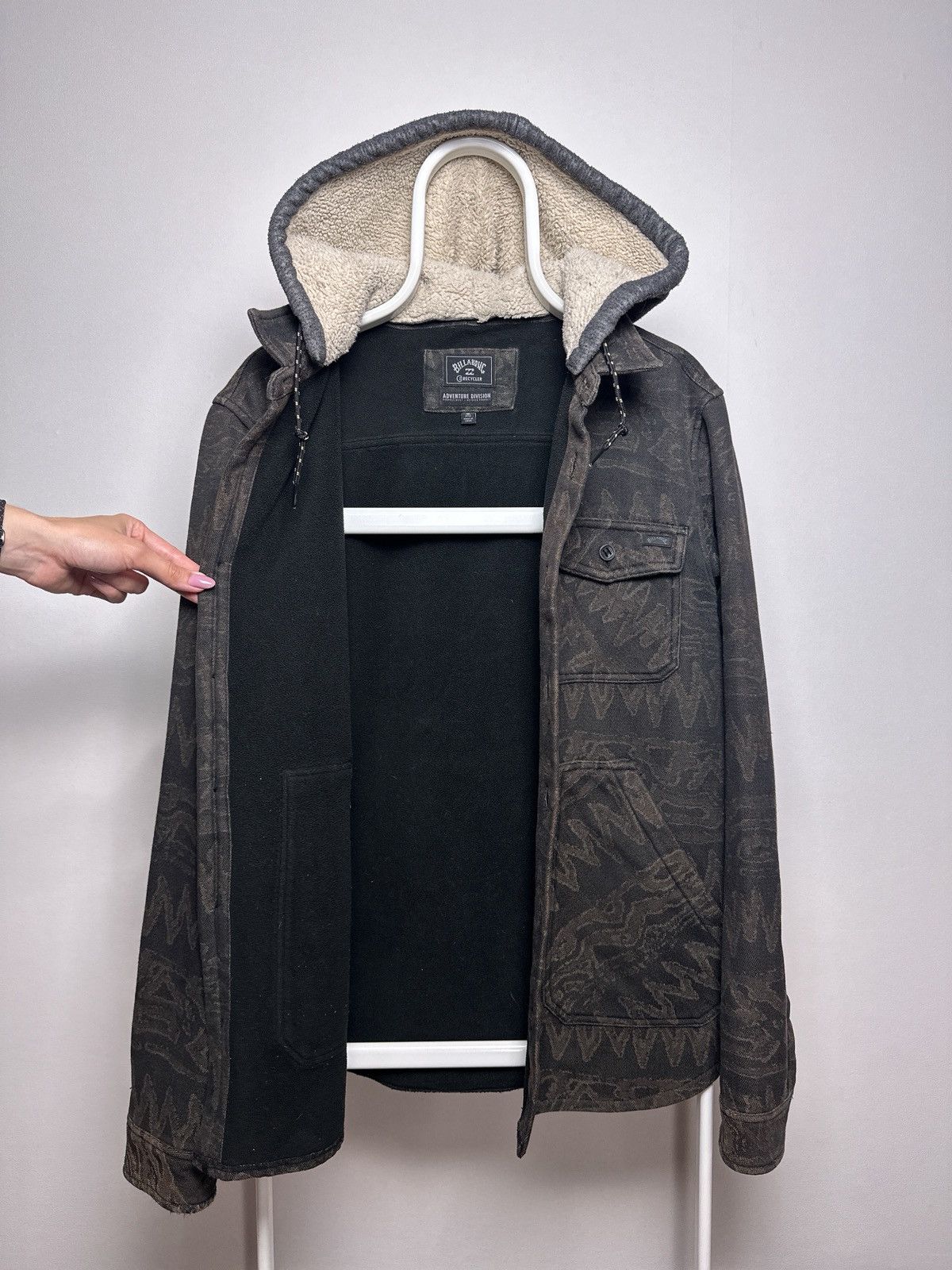 Billabong Billabong Recycler Adventure Division Flannel Hooded Jacket Size US M / EU 48-50 / 2 - 6 Thumbnail