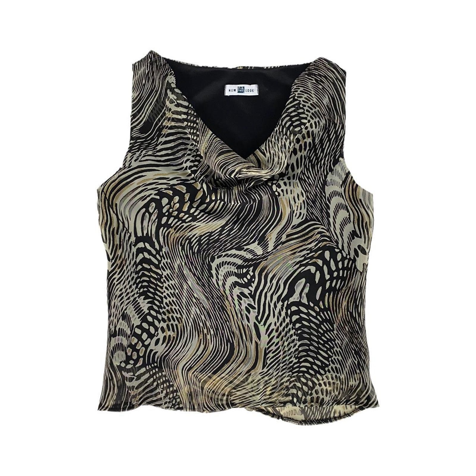 New Look New Look Vintage Animal Print Tank & Skirt Co-Ord UK Size 14 Size 32" / US 10 / IT 46 - 2 Thumbnail