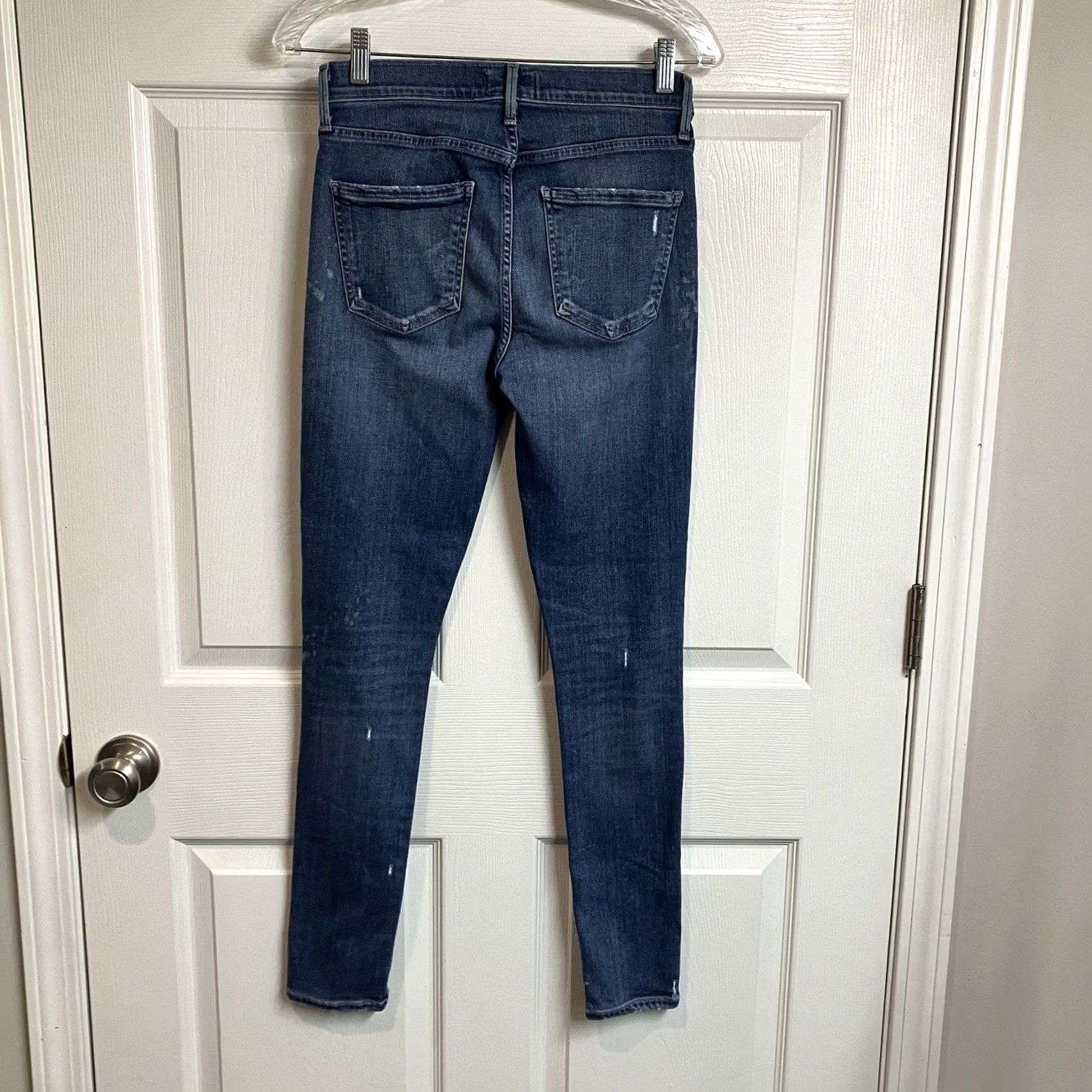 Agolde Agolde Sophie Skinny Jeans Distressed Mid Rise Ankle Length Womens Size 26 - Pre Owned Condition Size 26" / US 2 / IT 38 - 3 Thumbnail