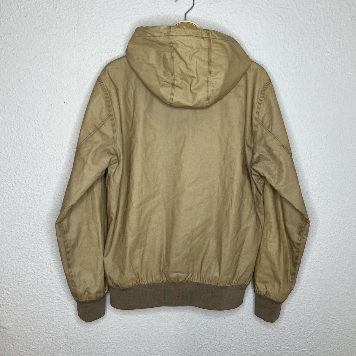 Carhartt Vintage Carhartt WiP Active Denim Waxed Jacket Checkered Size US M / EU 48-50 / 2 - 8 Thumbnail