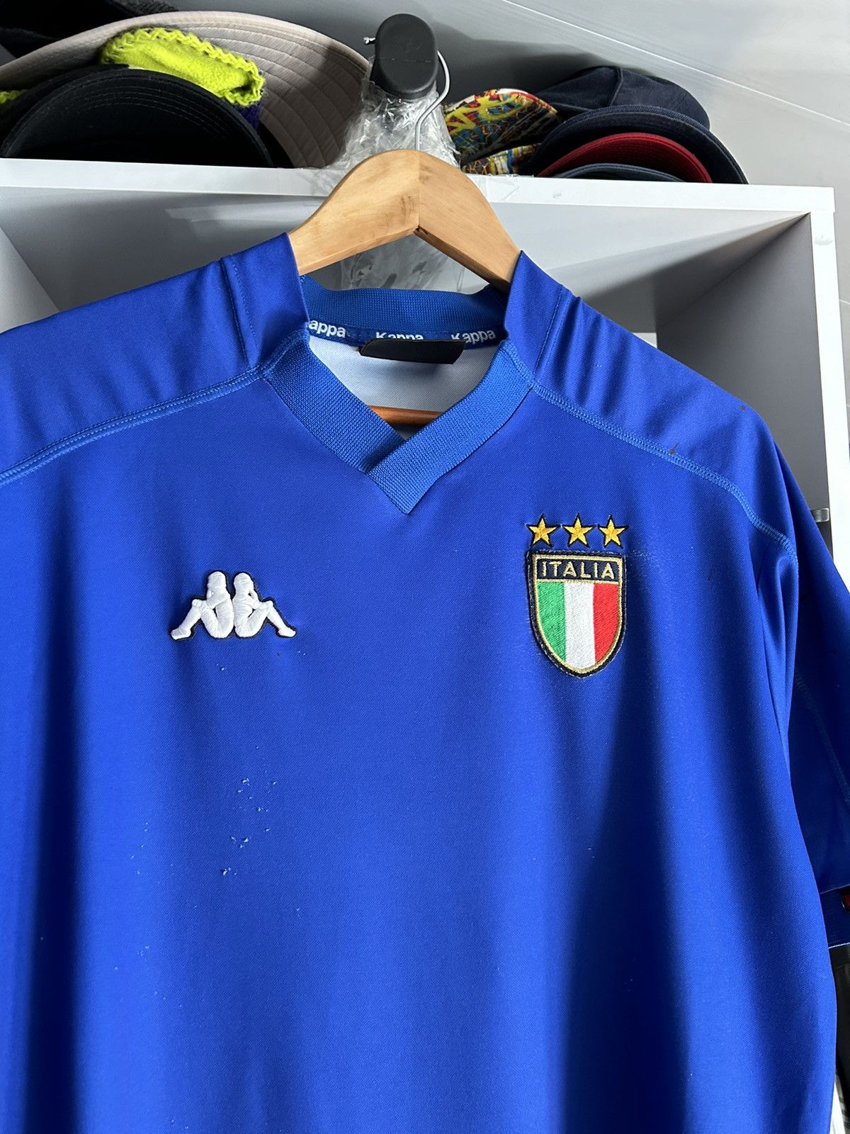 Kappa Italy Kappa 1998/00 Home soccer jersey Size US L / EU 52-54 / 3 - 4 Thumbnail