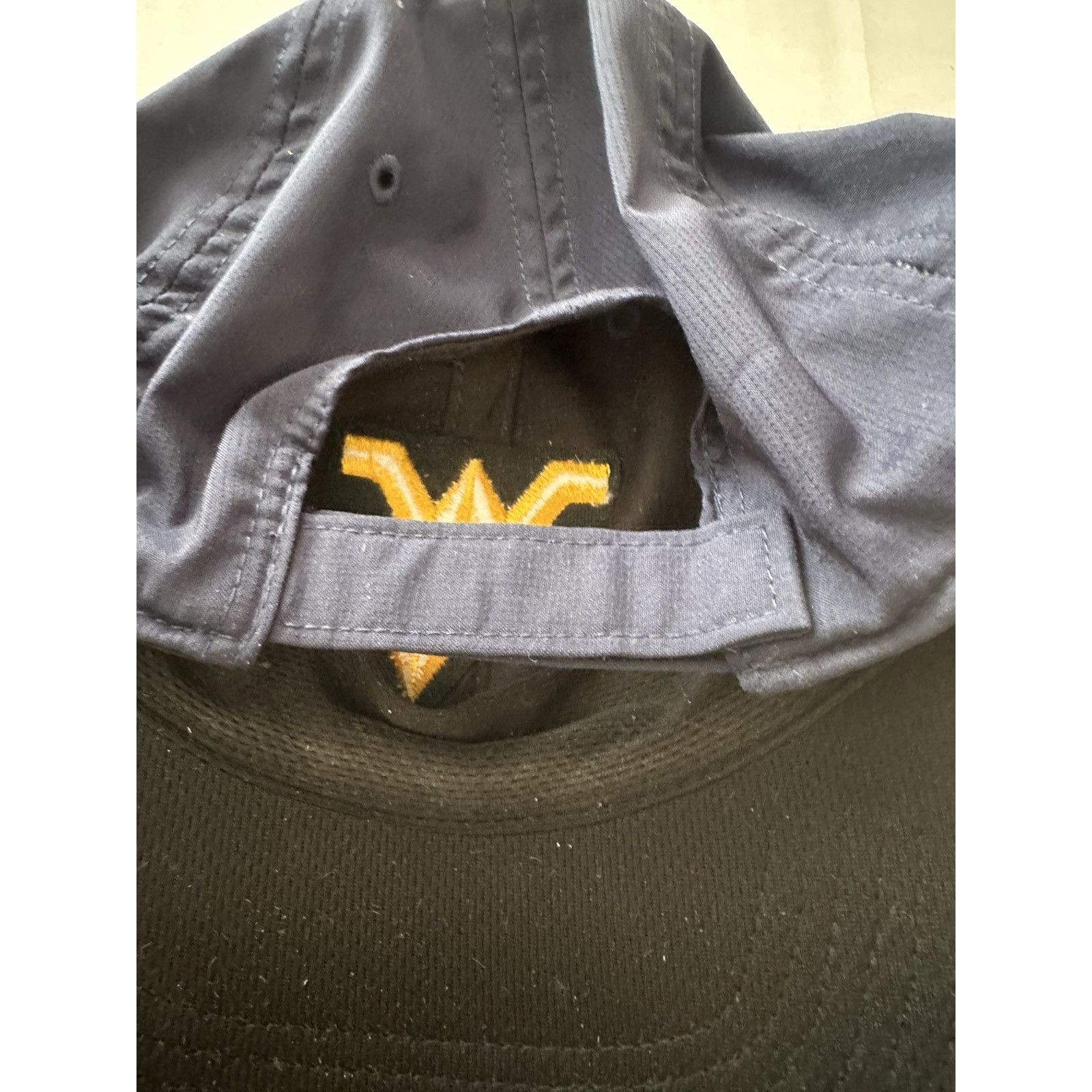 47 Brand 47 Brand Forward WV Mountaineers Navy Cap Hat OSFA Sport Size ONE SIZE - 13 Thumbnail
