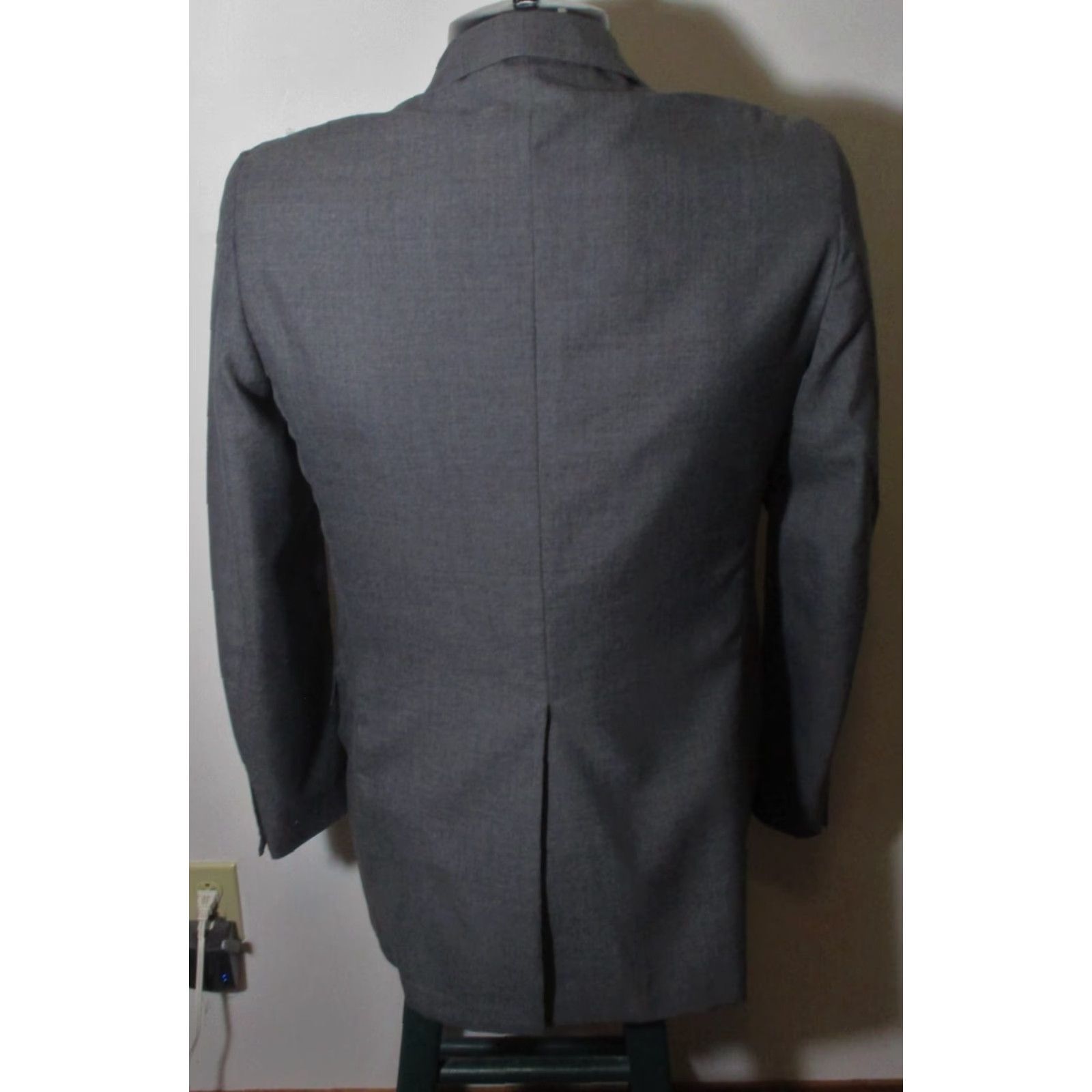 Brooks Brothers BROOKS BROTHERS Vintage Gray "Brooksgate" Blazer Suit Jacket 38L Blazer Mens Wool Size 38R - 5 Thumbnail