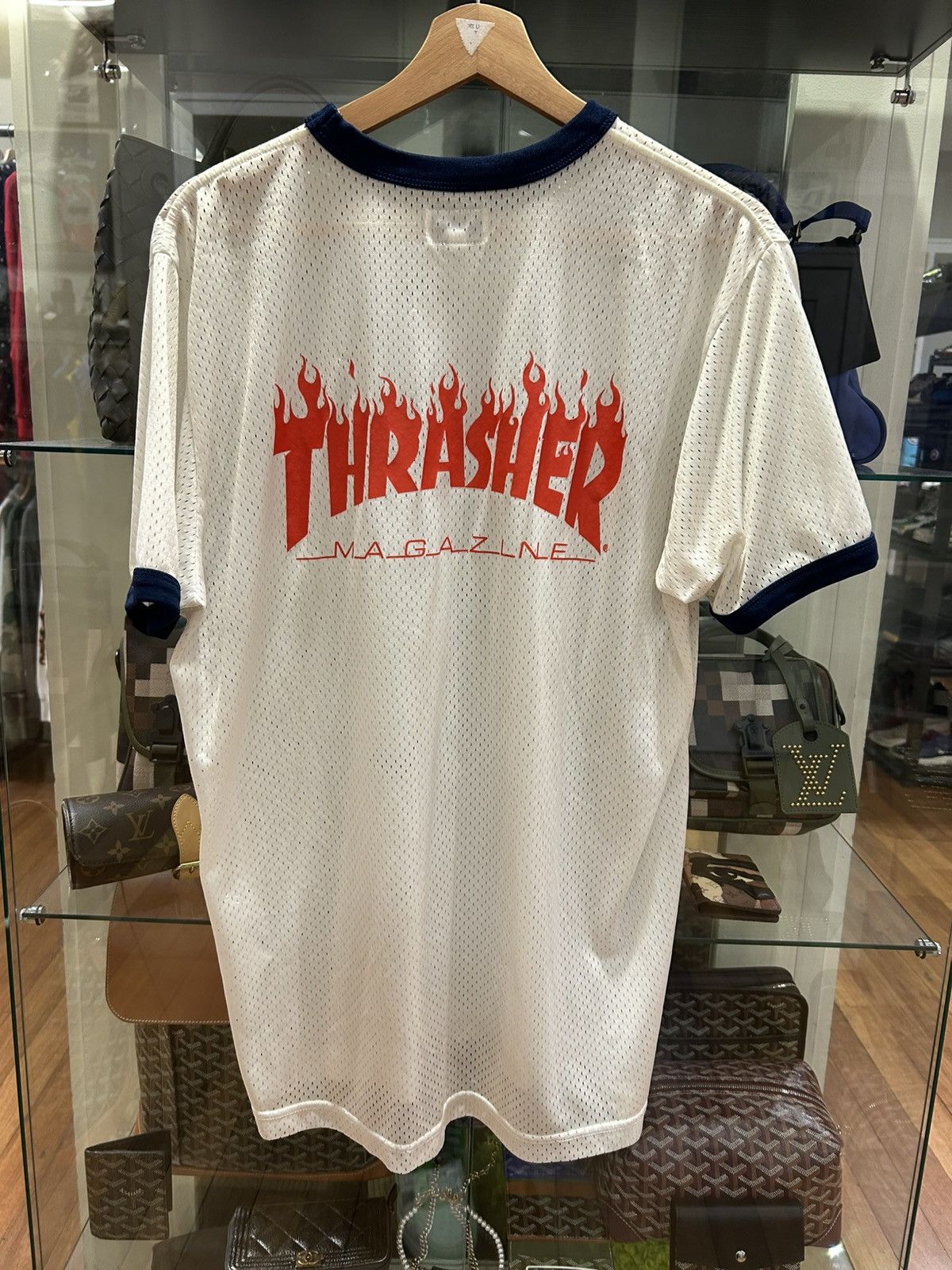 Supreme Supreme X Thrasher Mesh Shirt Size US L / EU 52-54 / 3 - 2 Thumbnail