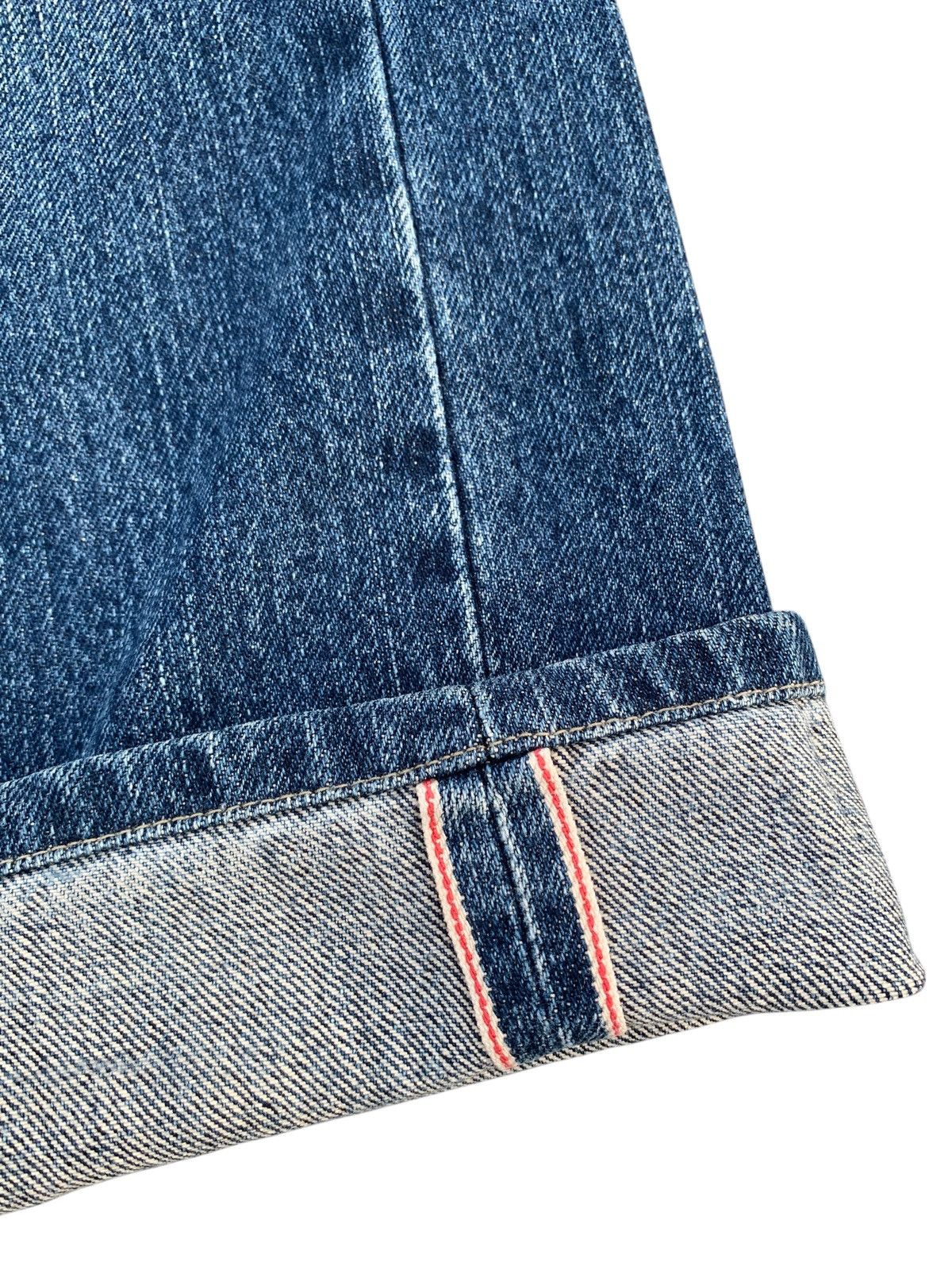 Kapital RUSH HOUR SELVEDGE JAPANESE RAW DISTRESSED DENIM Size US 30 / EU 46 - 10 Thumbnail